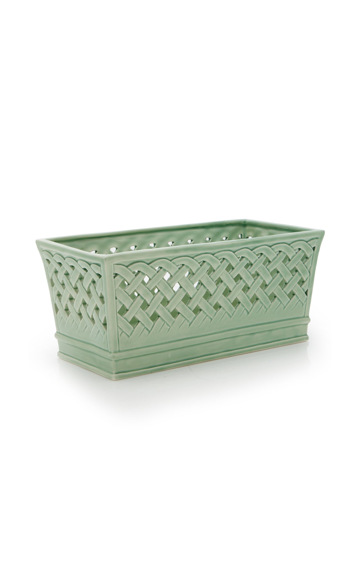 Openwork Creamware Centerpiece