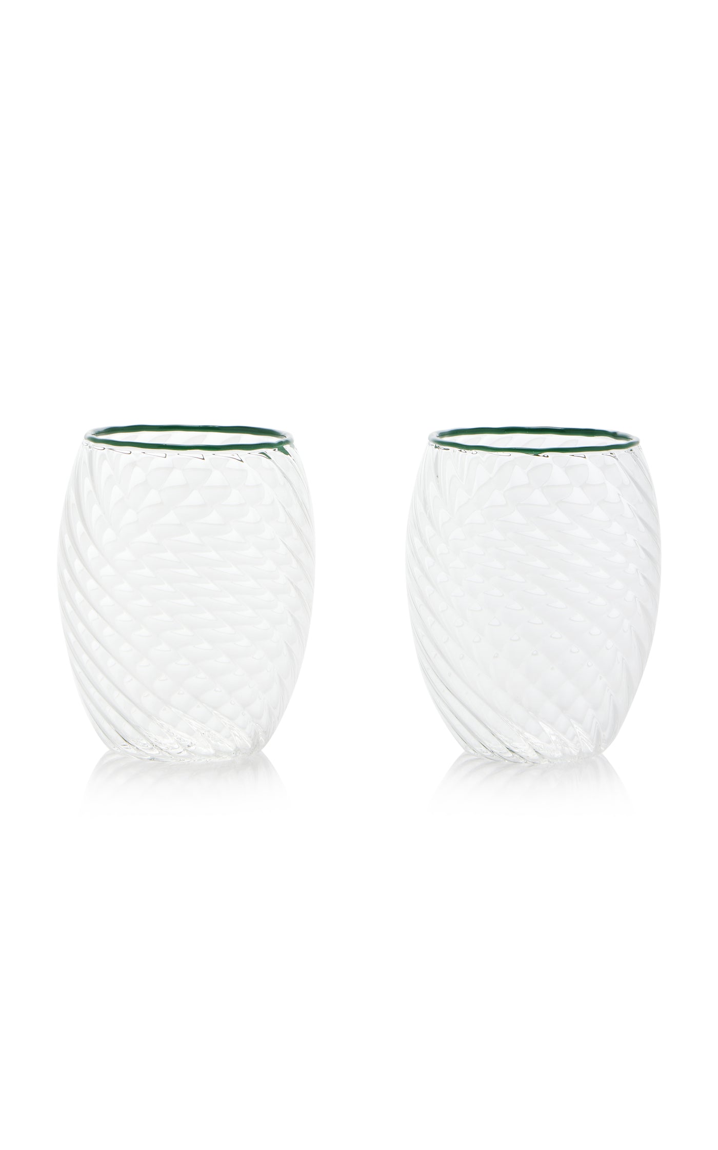 Nucleo Set-of-Two Glass Tumblers