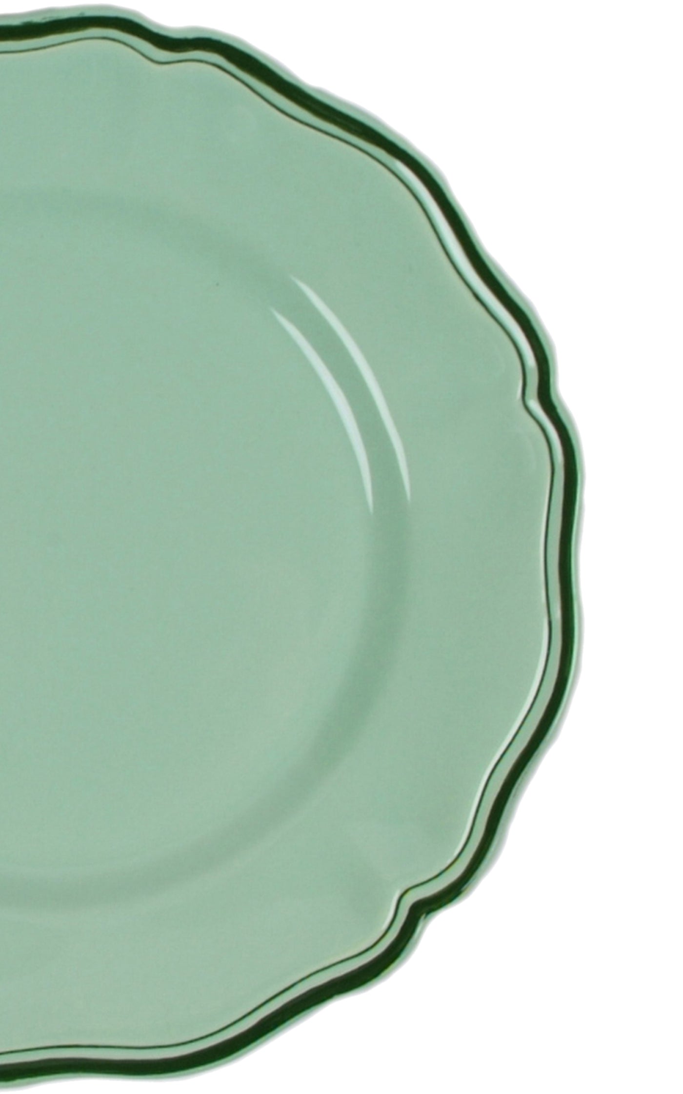 Moda Domus, Set-Of-Four Hand-Painted Ceramic Dinner Plates