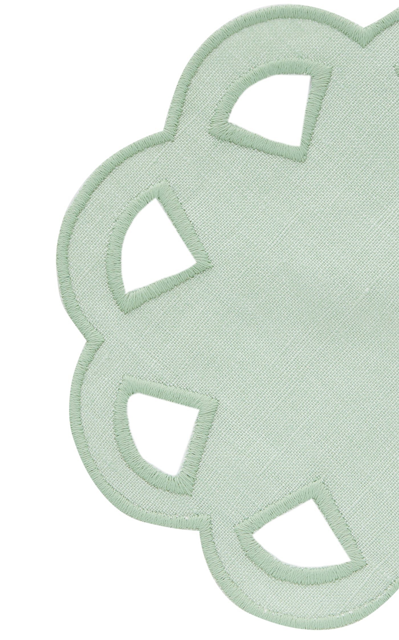 Set-of-Four Handcrafted Linen Coasters
