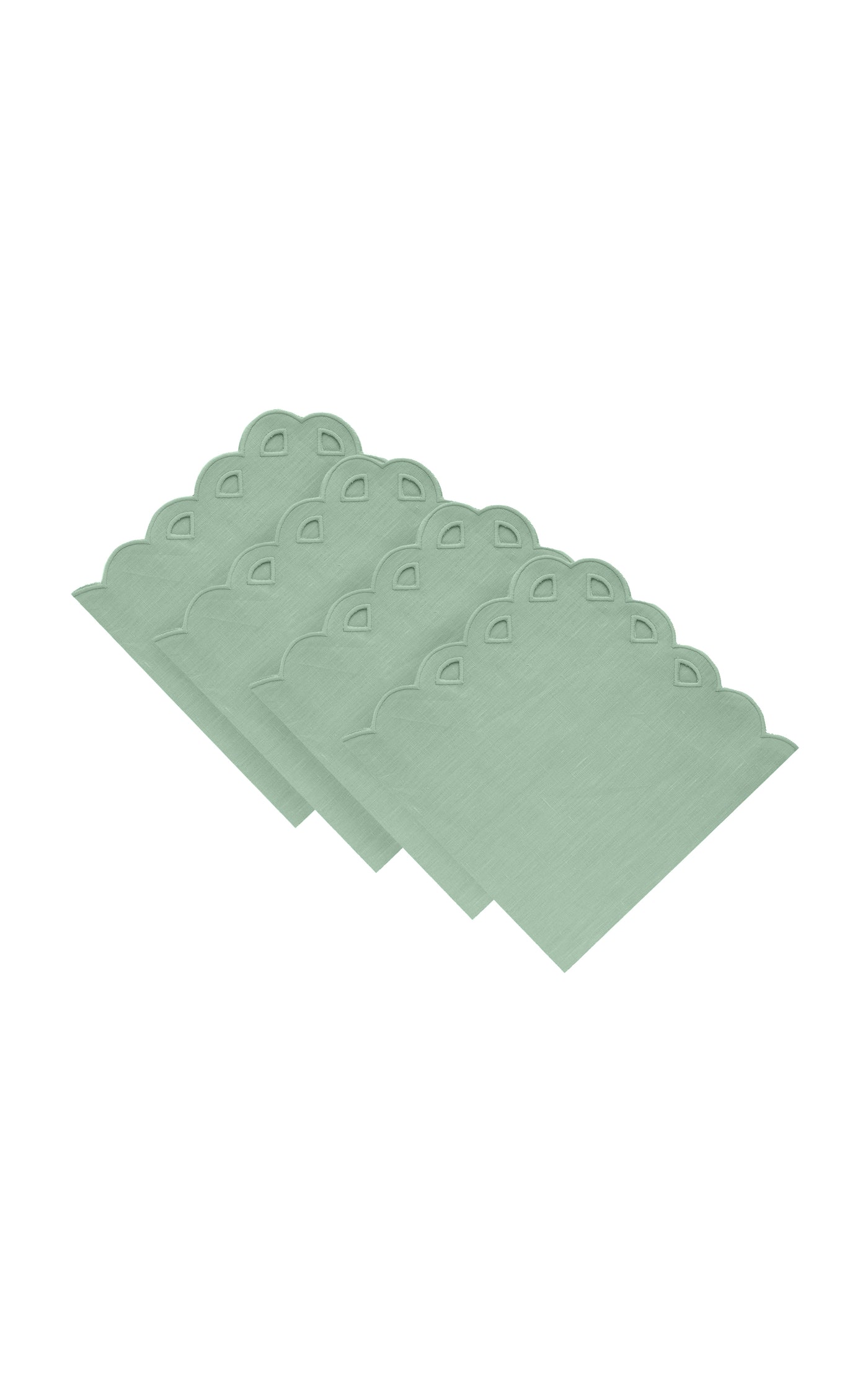 Set-of-Four Handcrafted Linen Napkins