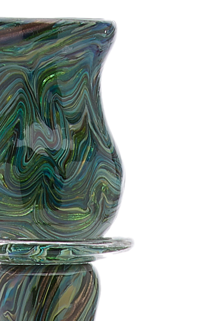 Calcedonio Glass Candlestick