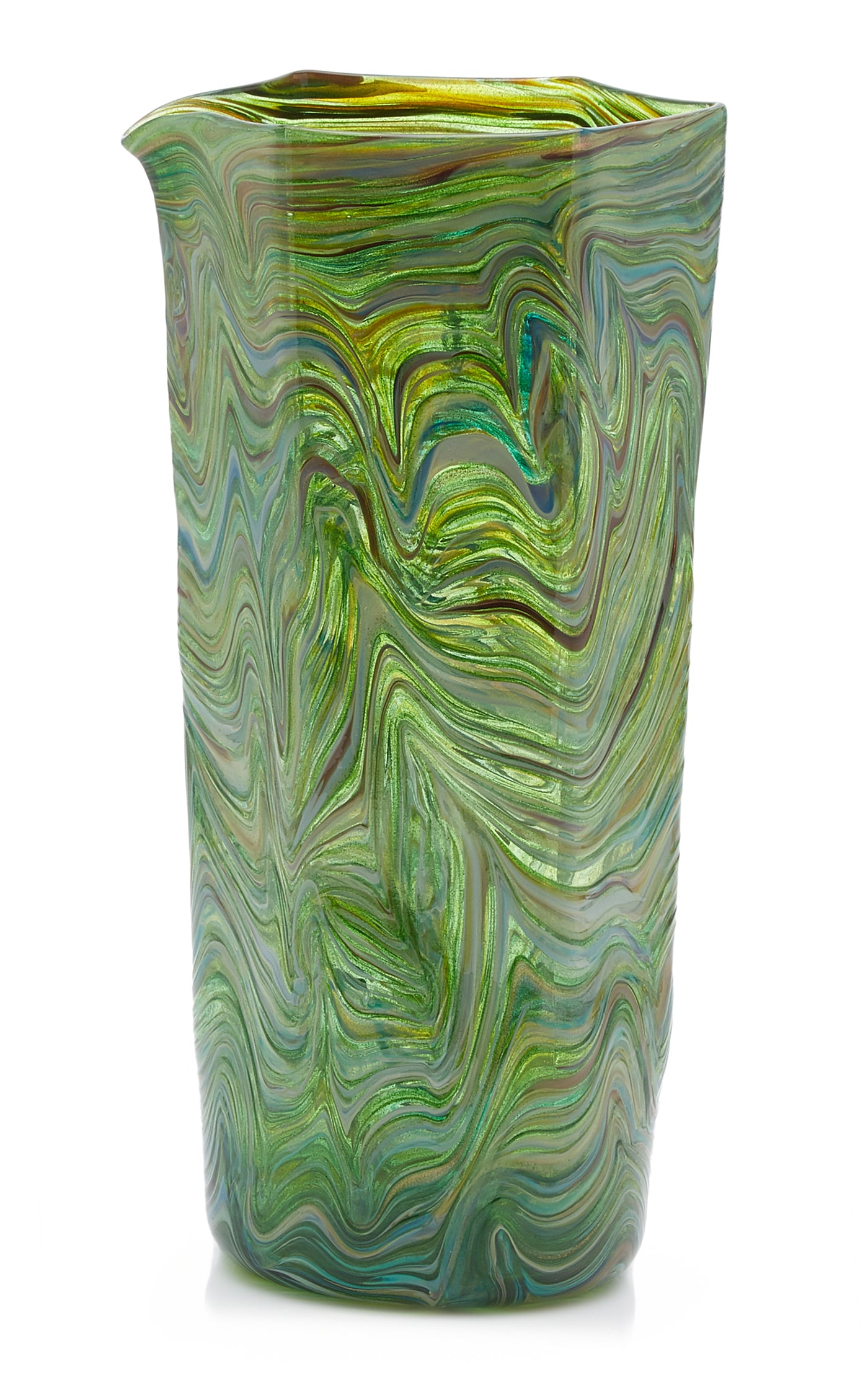 Calcedonio Glass Water Pitcher