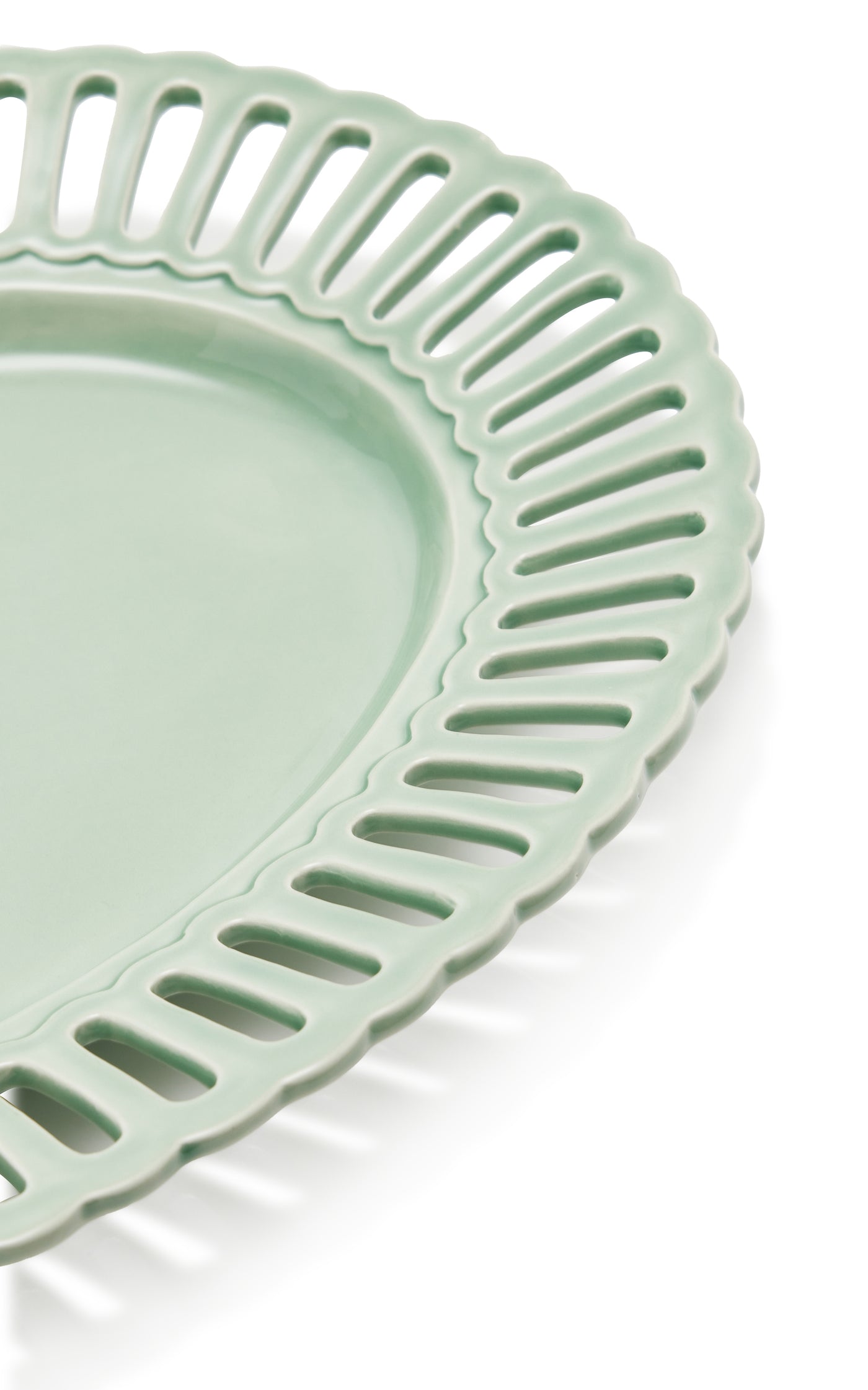 Balconata Creamware Serving Tray