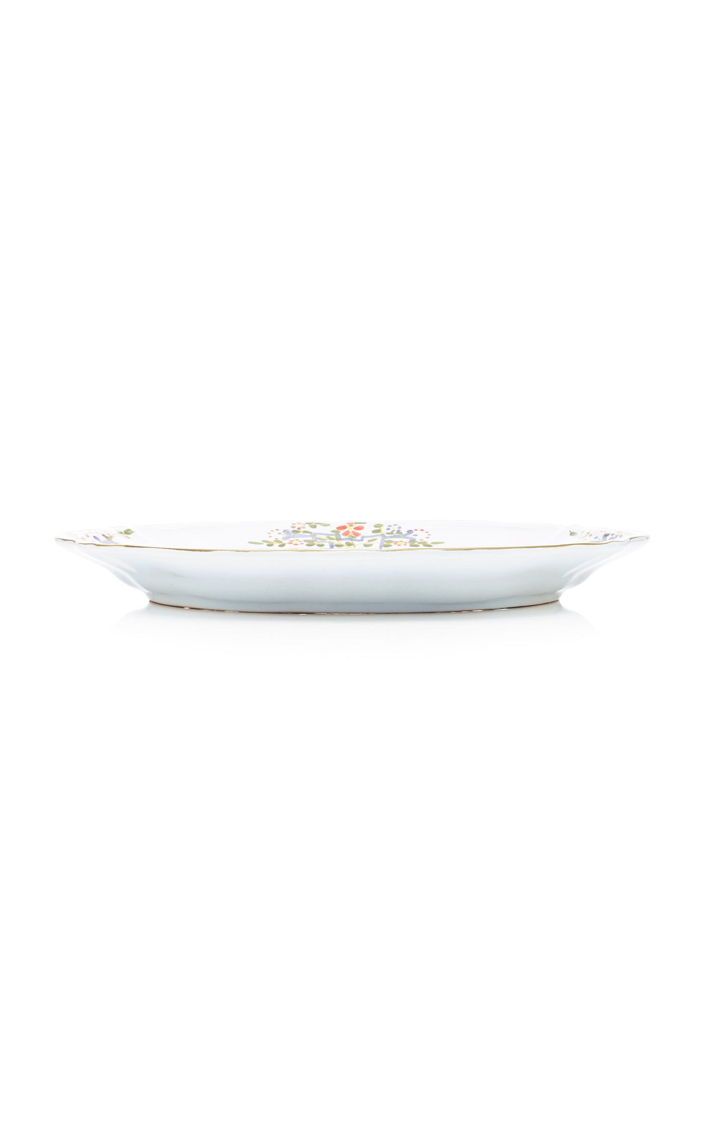 Carnation Oval Porcelain Platter