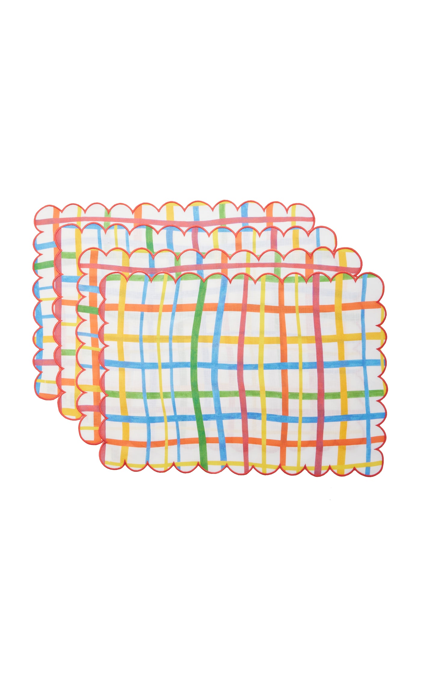 Set-of-Four Linen Placemats