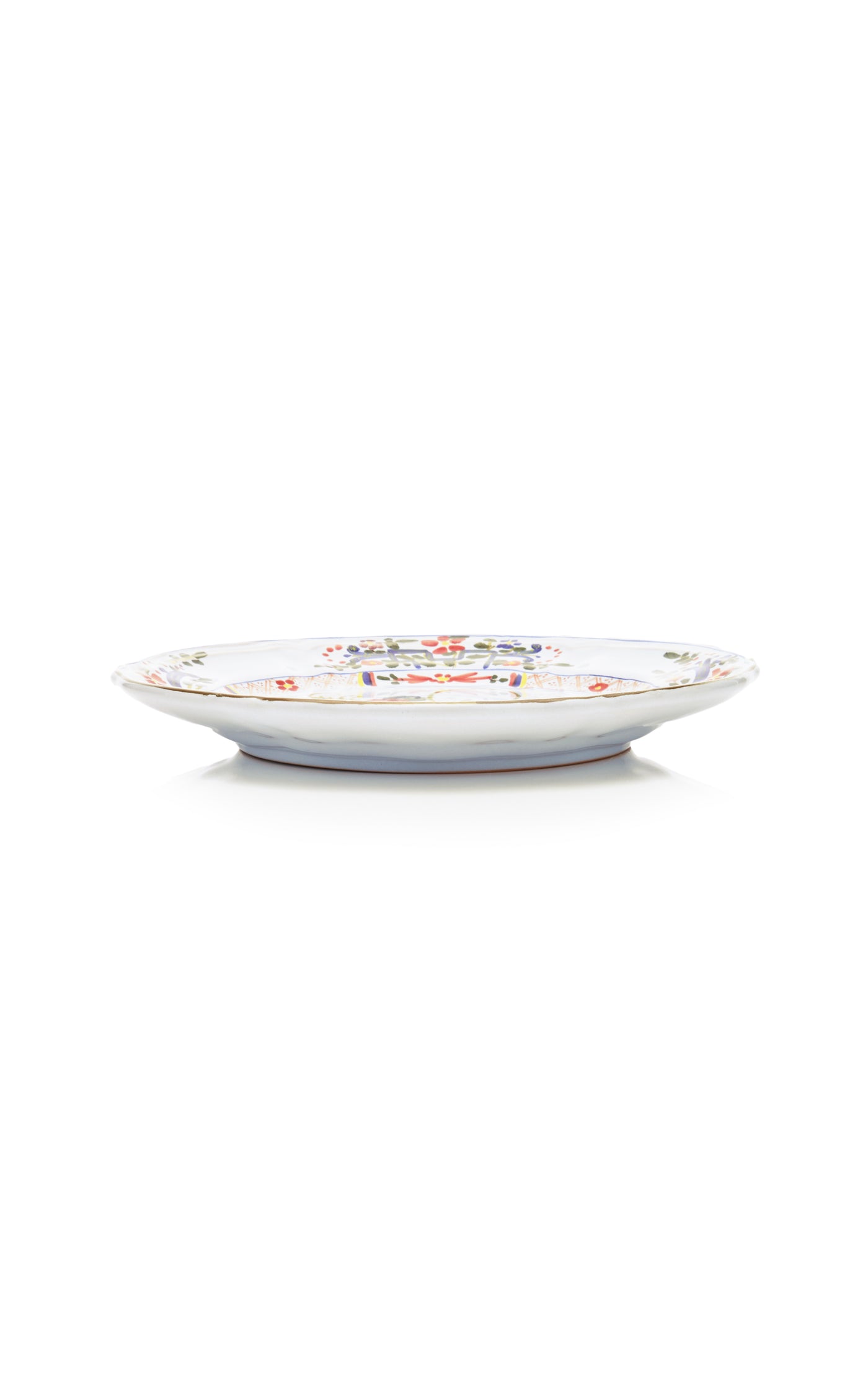 Set-Of-Four Carnation Dessert Plates
