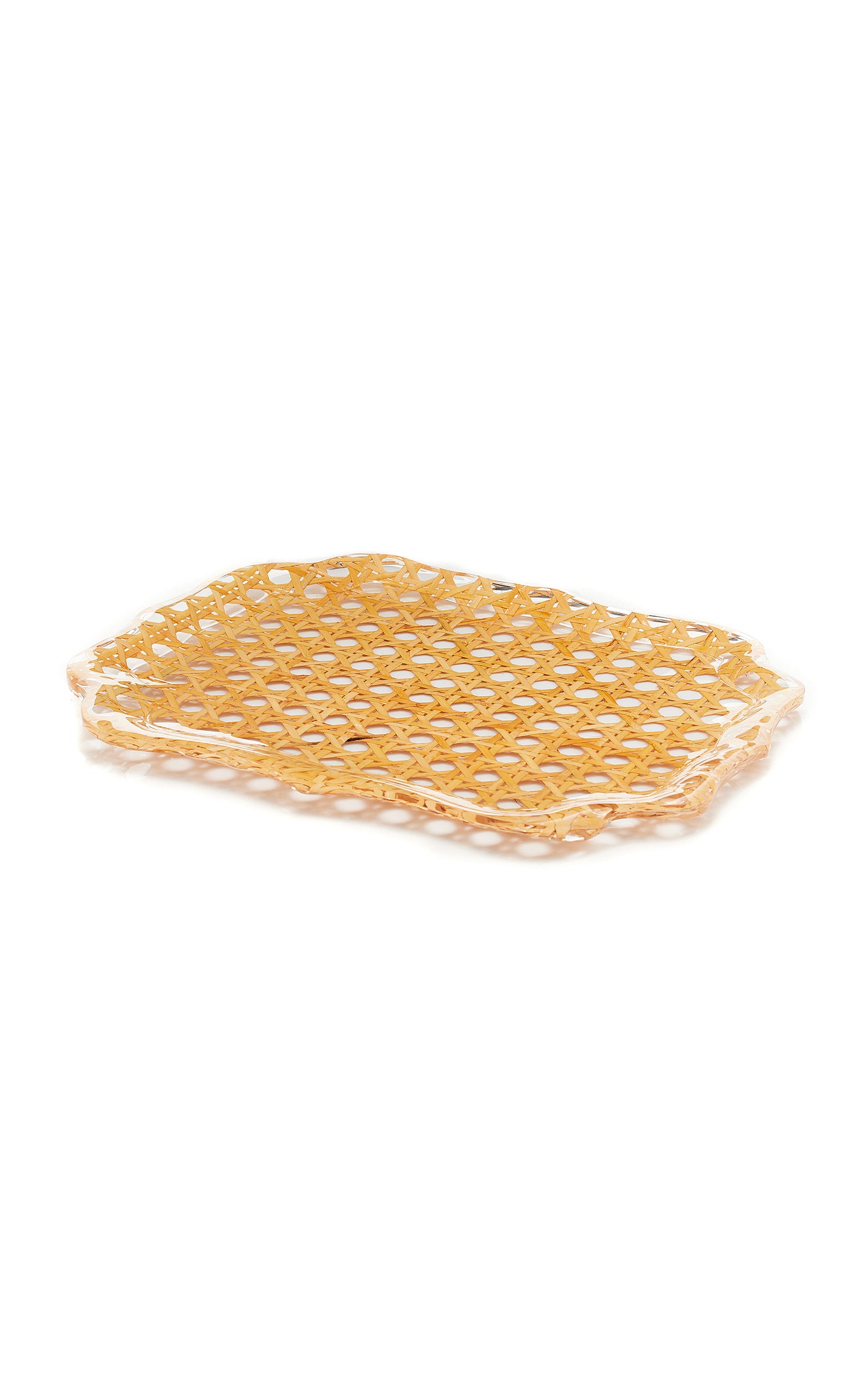 Baroque Rattan Tray