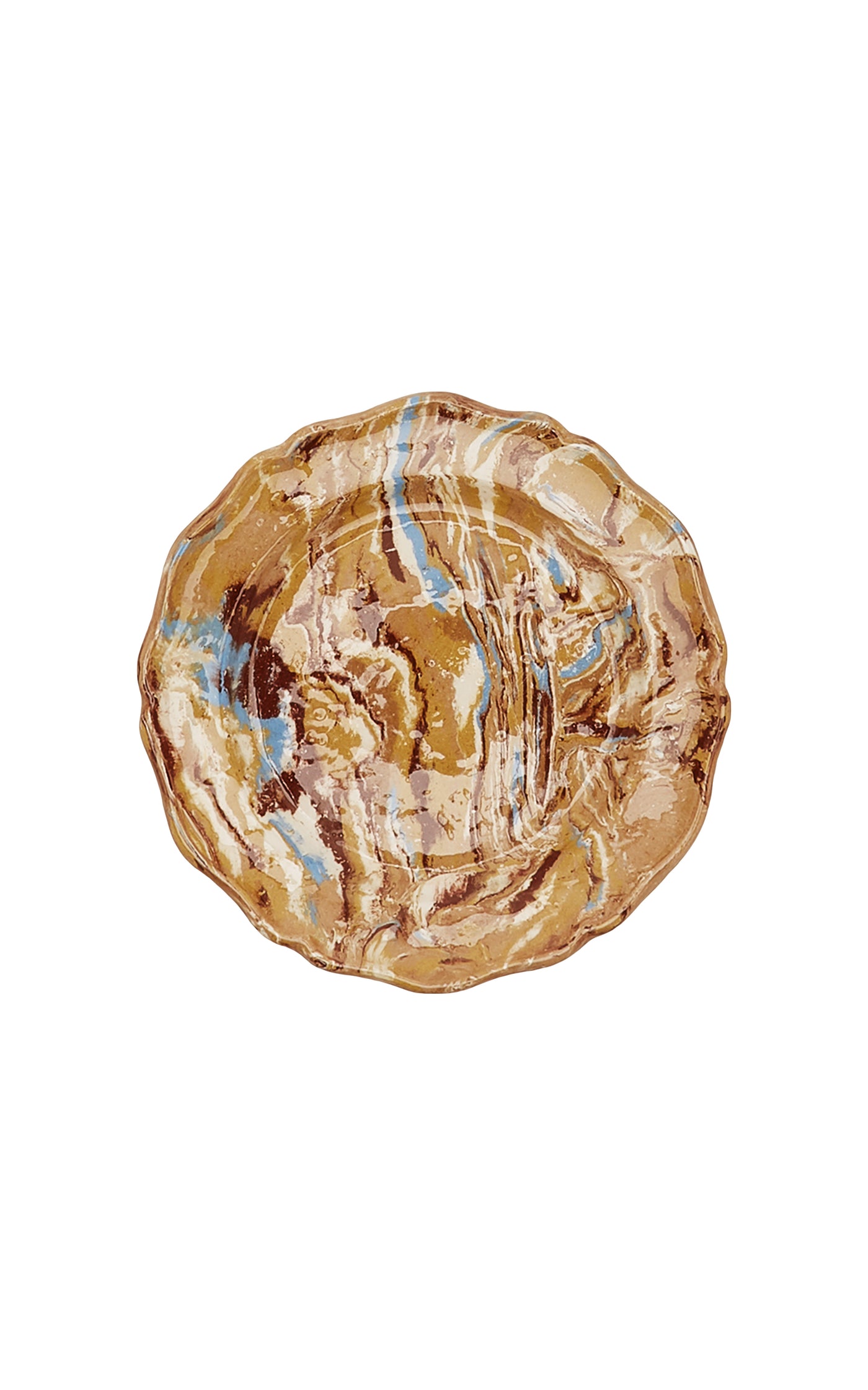Set-of-Four Ceramic Dessert Plates