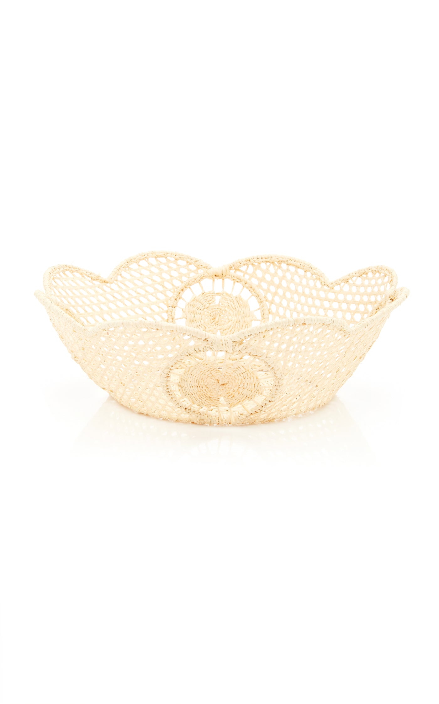 Set-Of-Three Raffia Nesting Bowls