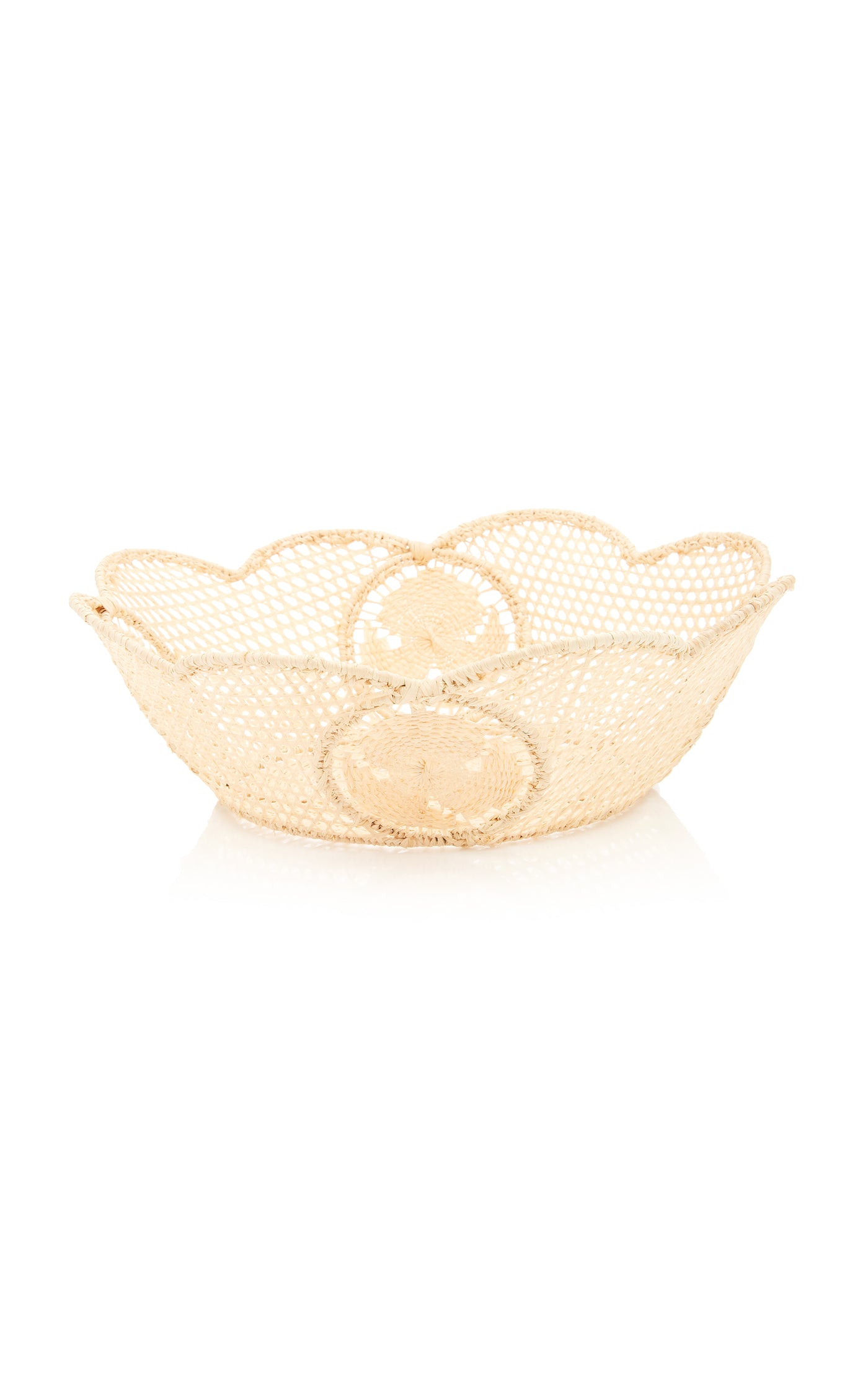 Set-Of-Three Raffia Nesting Bowls