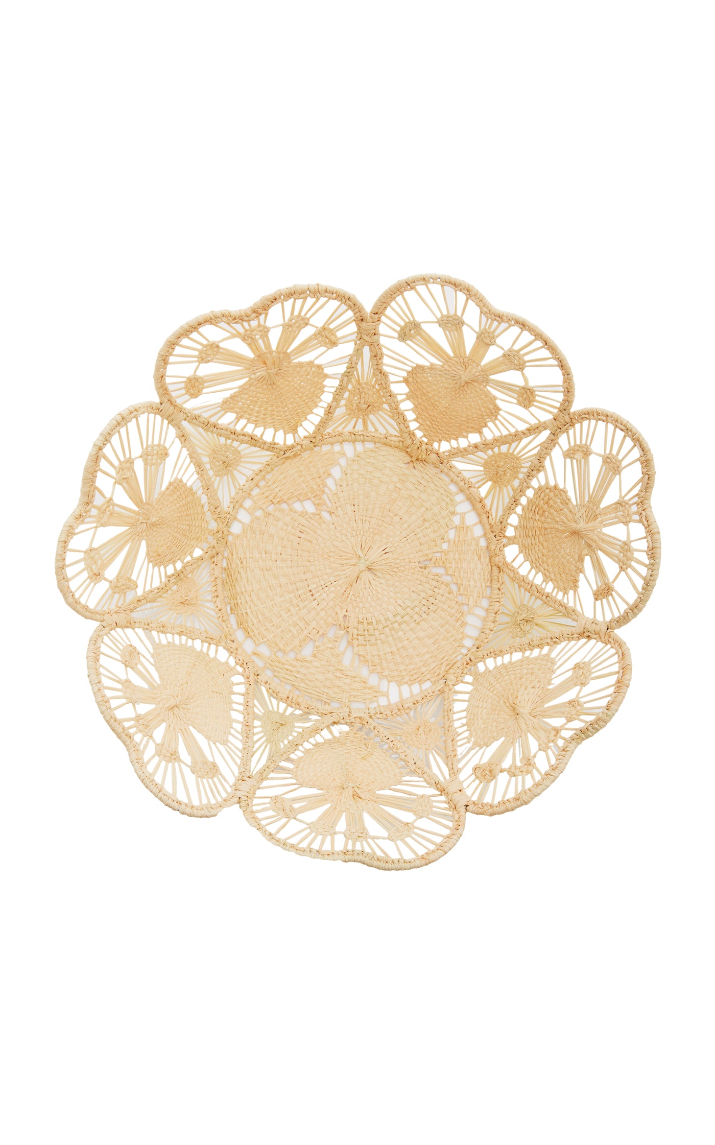 Set-of-Two Large Raffia Bowls