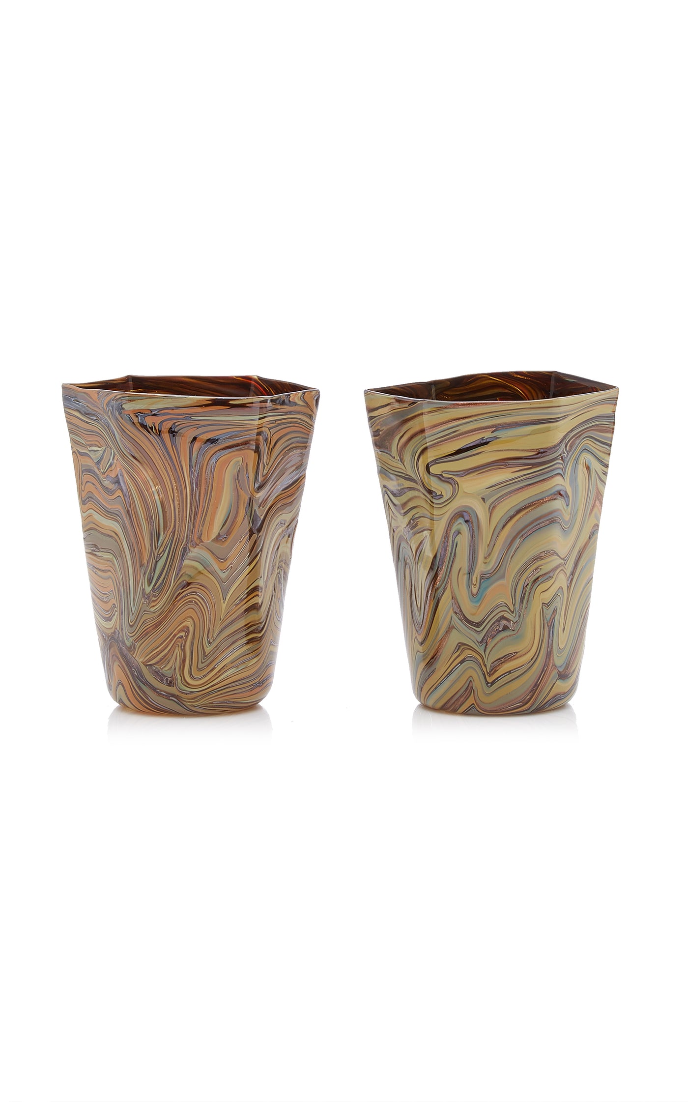 Set-Of-Two Calcedonio Water Glasses