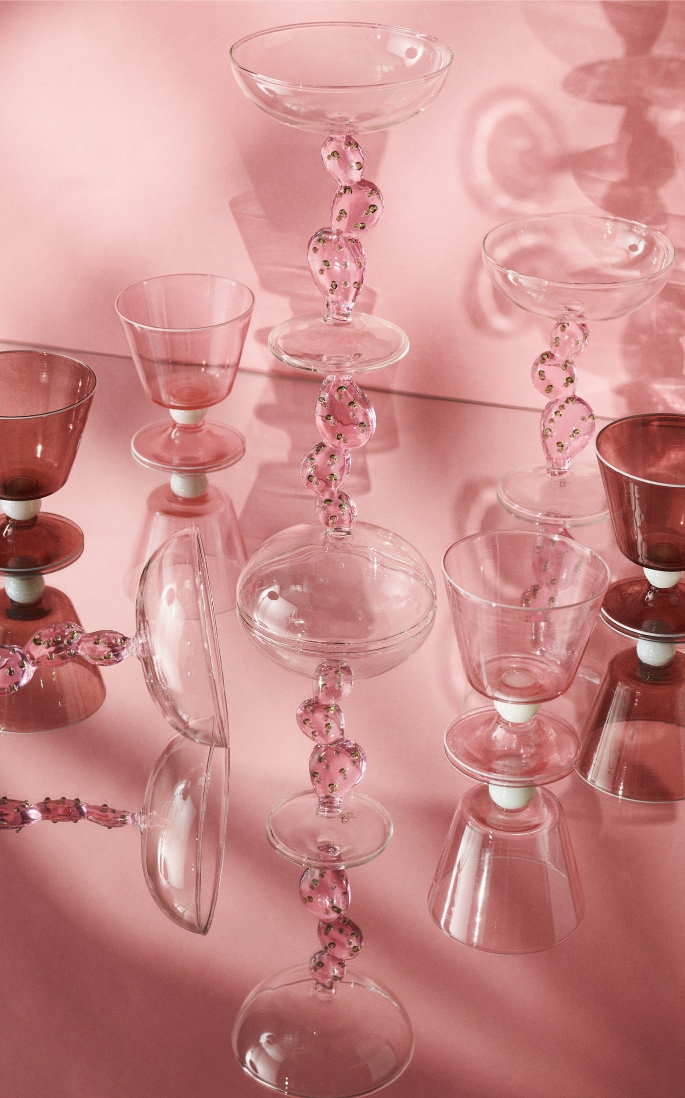 Footed Water Glass