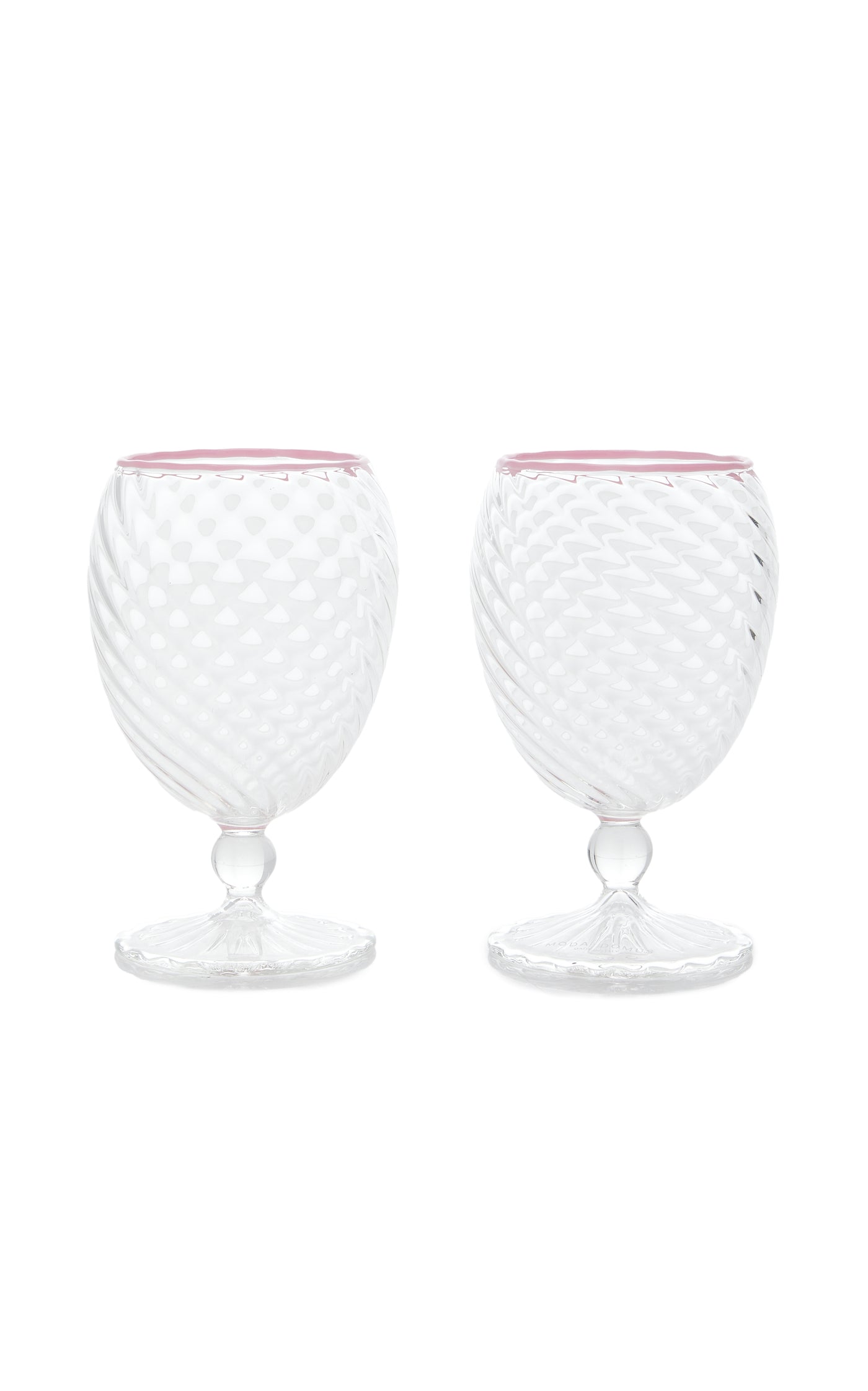Nucleo Set-of-Two Wine Glasses