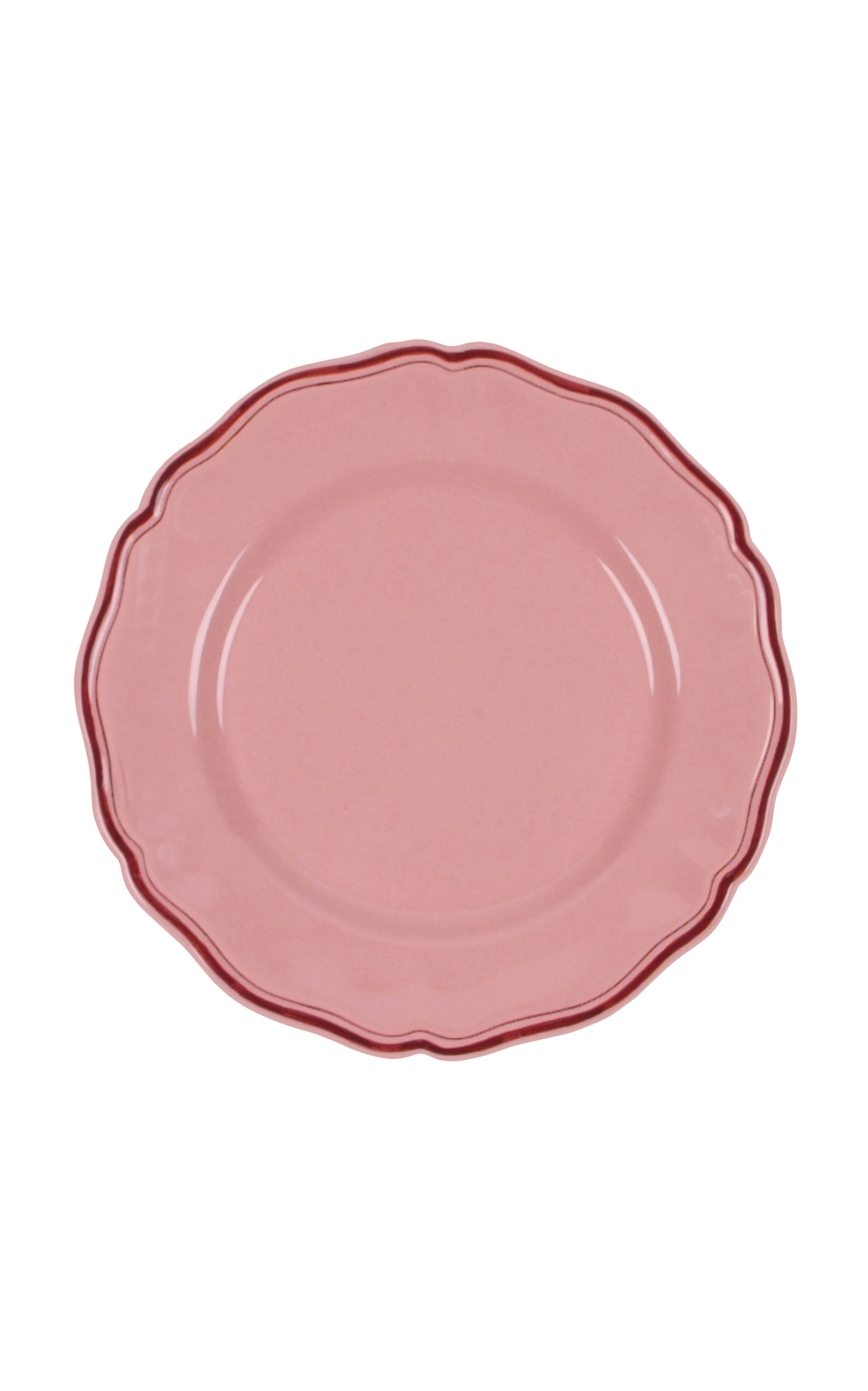 Moda Domus, Set-Of-Four Hand-Painted Ceramic Dinner Plates