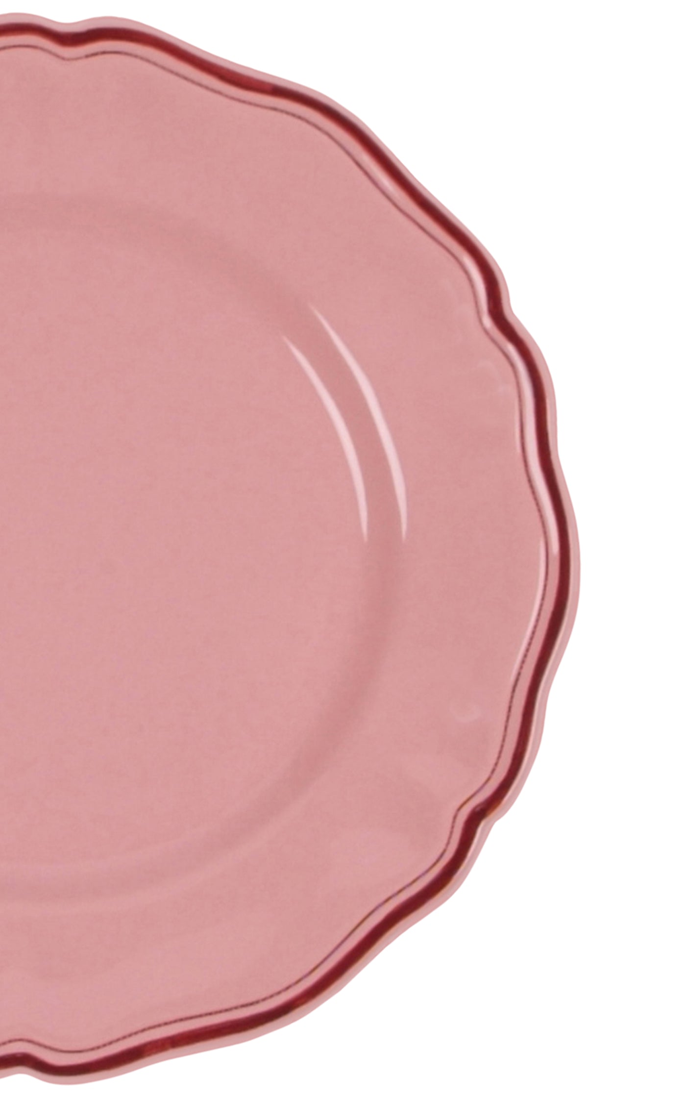 Moda Domus, Set-Of-Four Hand-Painted Ceramic Dinner Plates