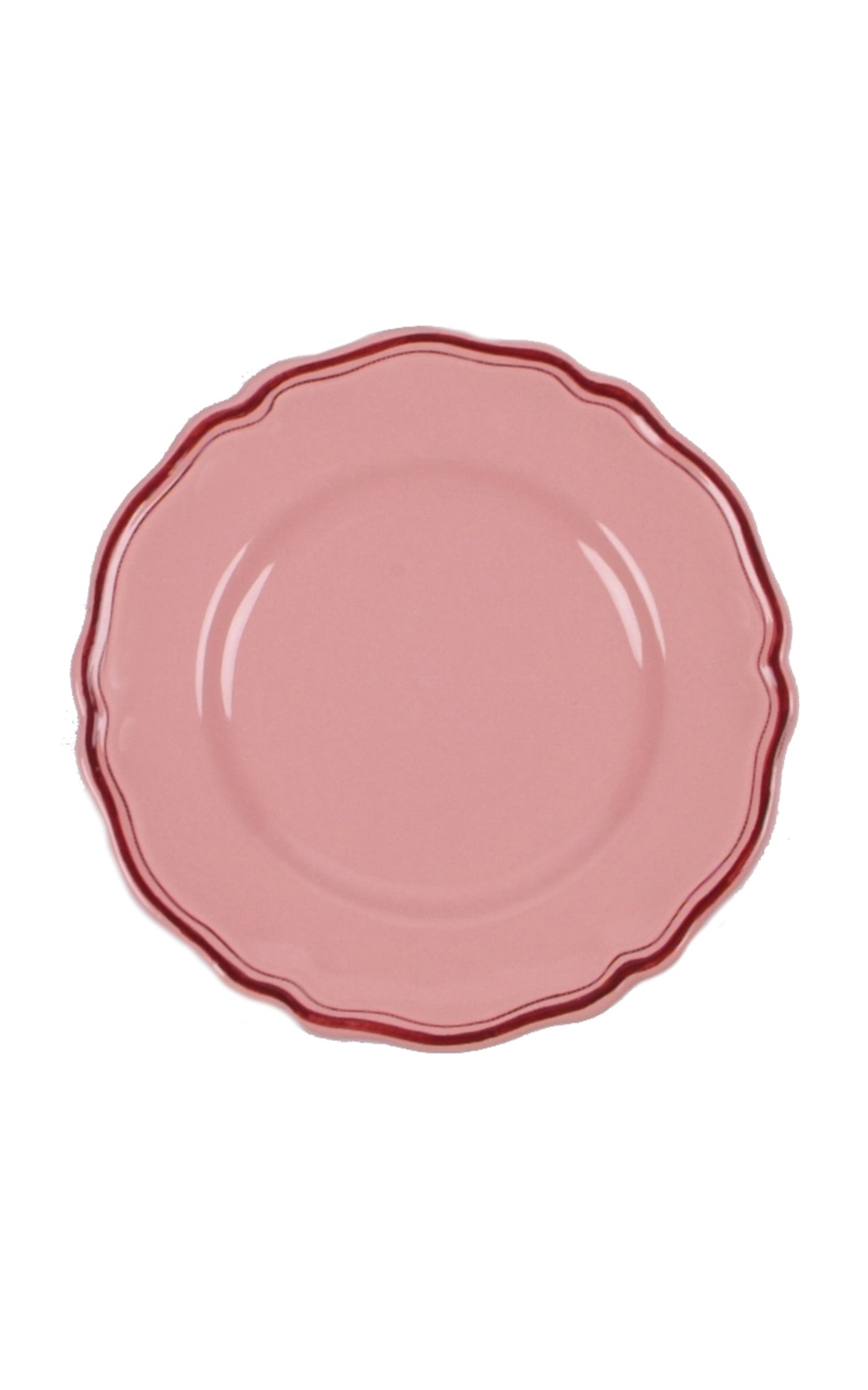 Moda Domus, Set-Of-Four Hand-Painted Ceramic Salad Plates