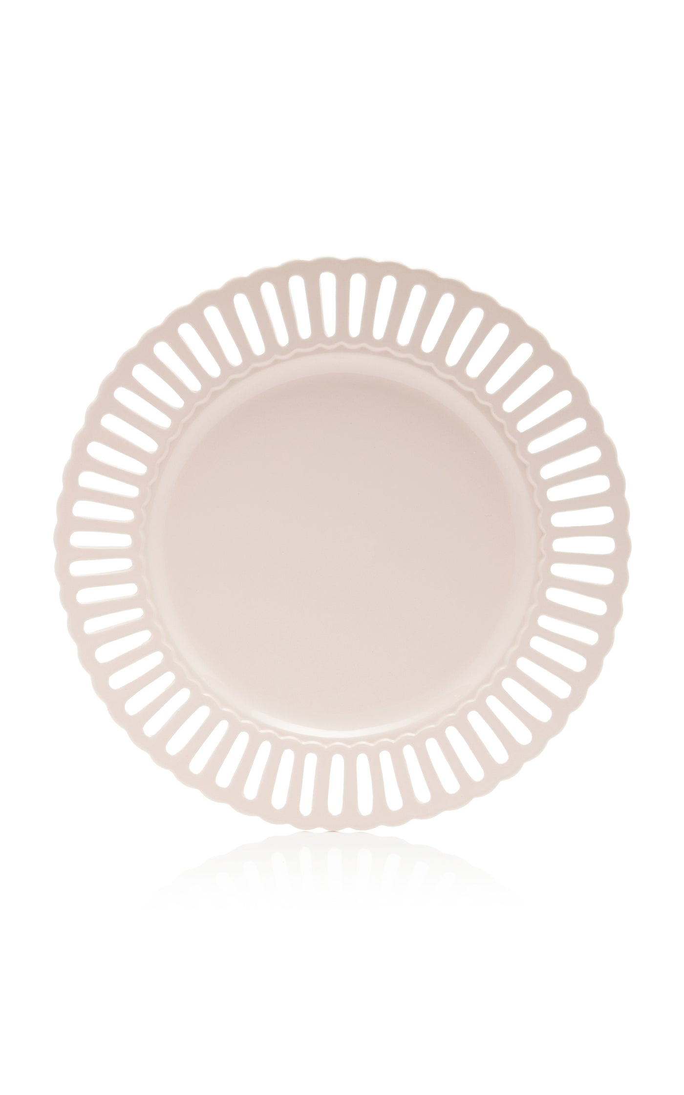 Balconata Creamware Charger Plate