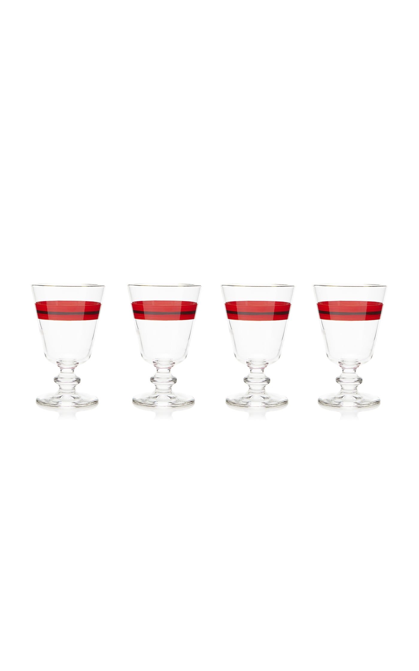 Set-of-Four Stemmed Wine Glasses