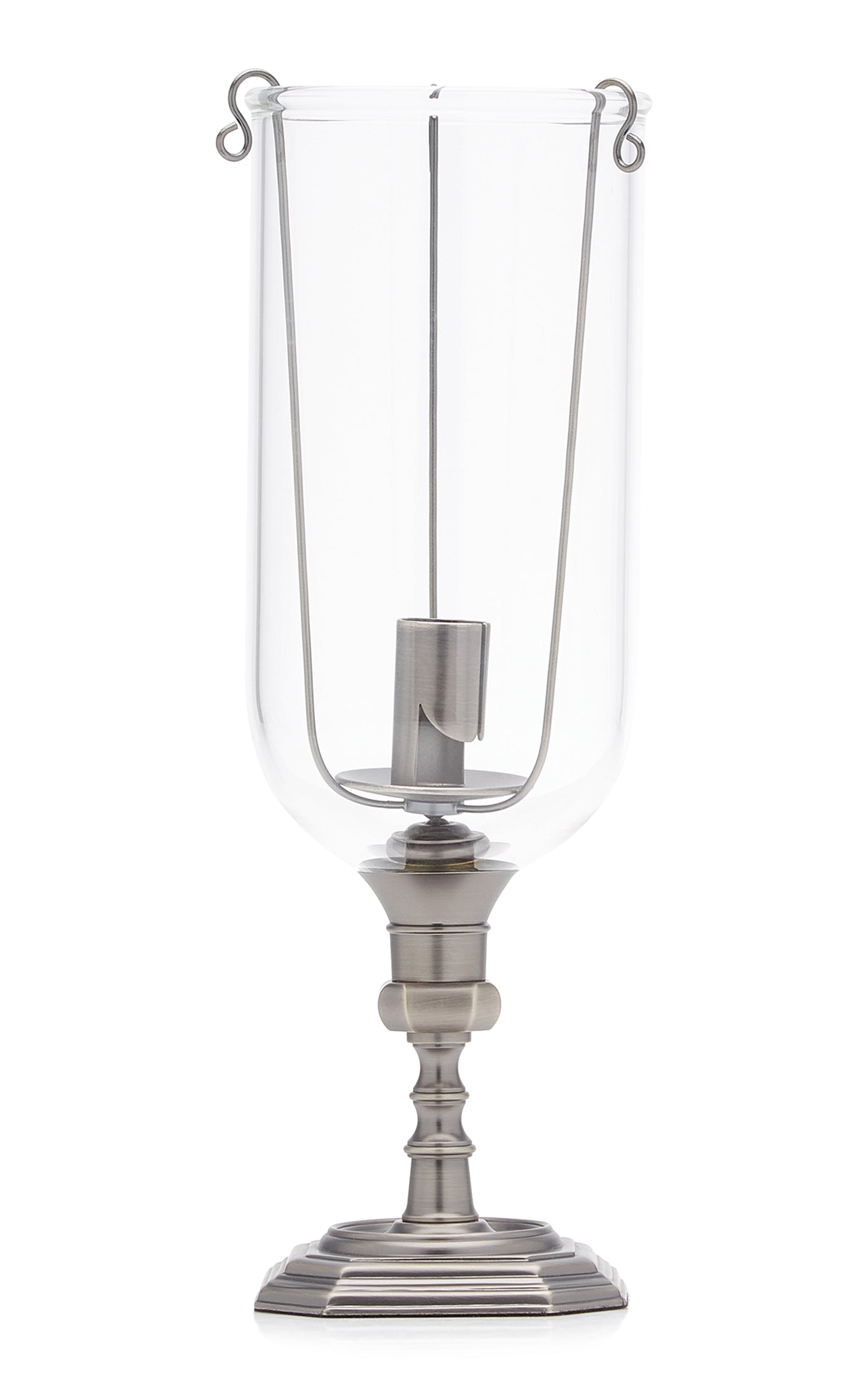 Glass Photophore with Candle Holder