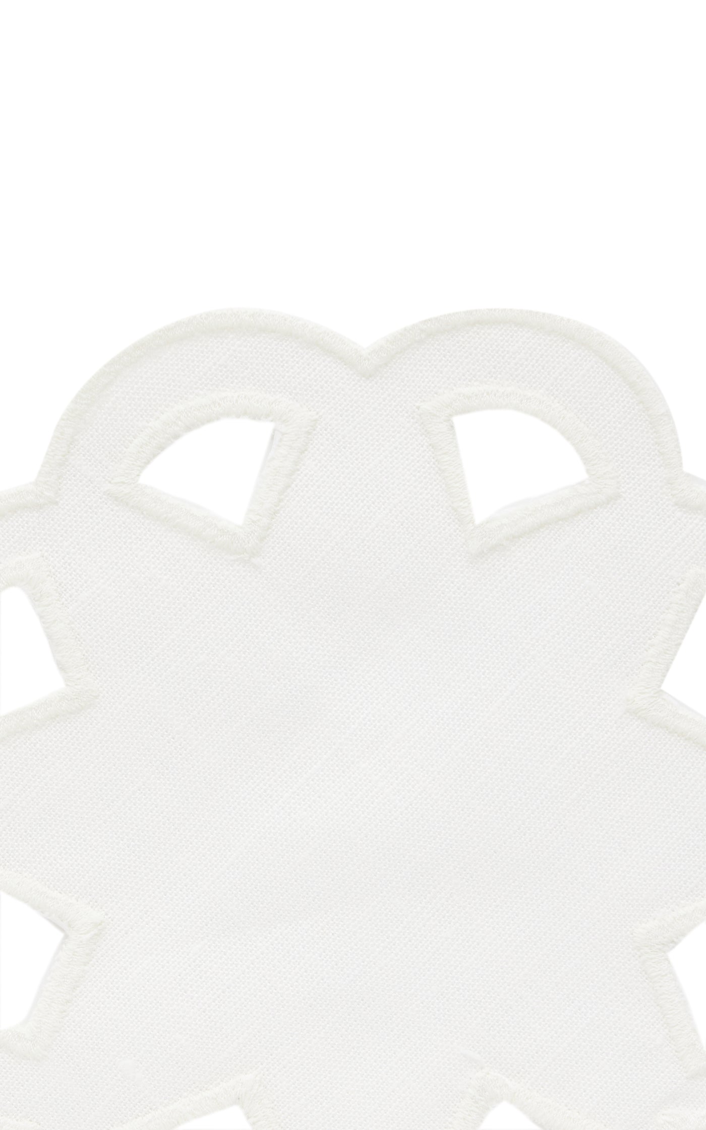 Set-of-Four Handcrafted Linen Coasters