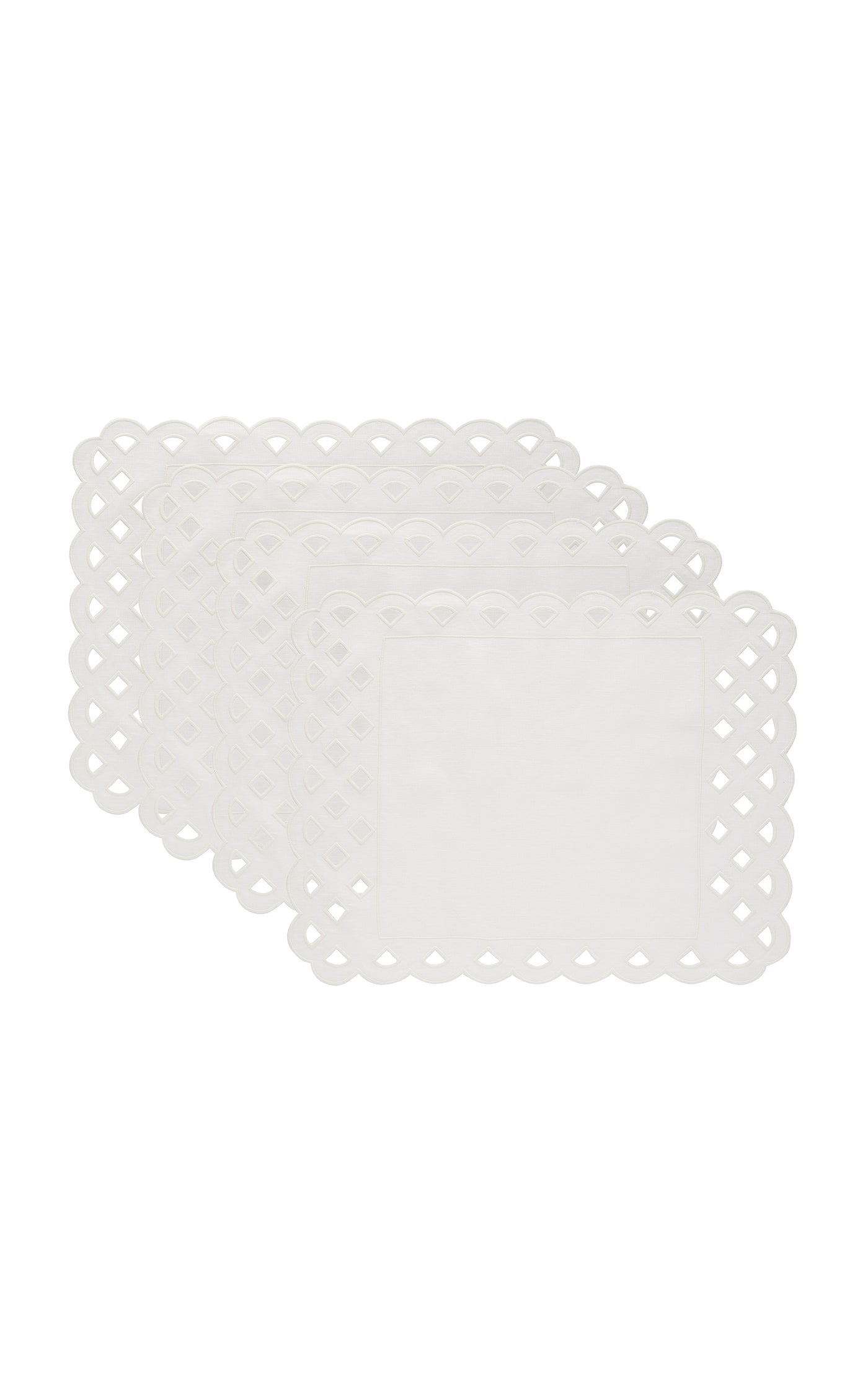 Set-of-Four Handcrafted Linen Placemats