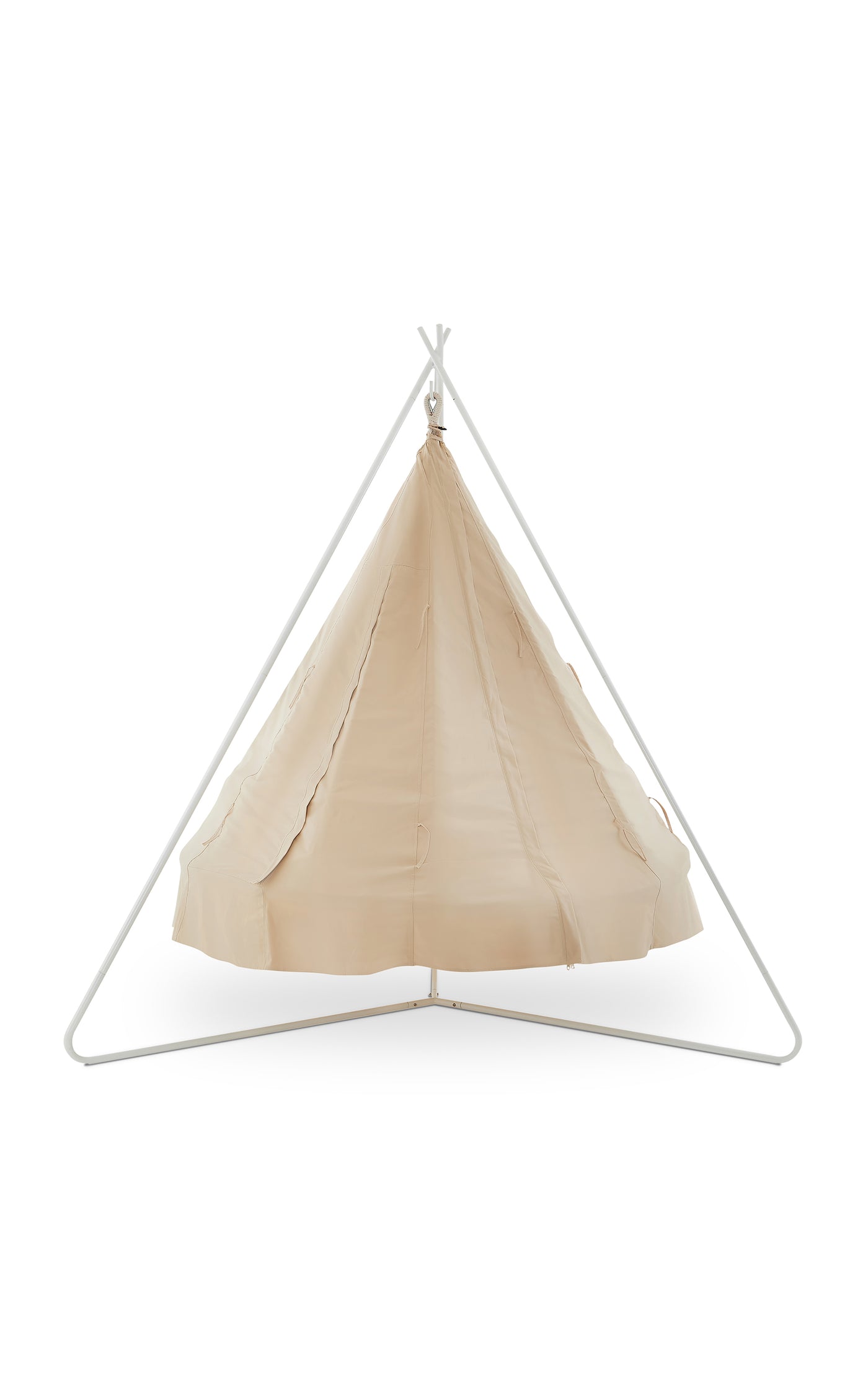 Large Classic TiiPii Bed + White Classic Stand + Poncho Weather Cover Set