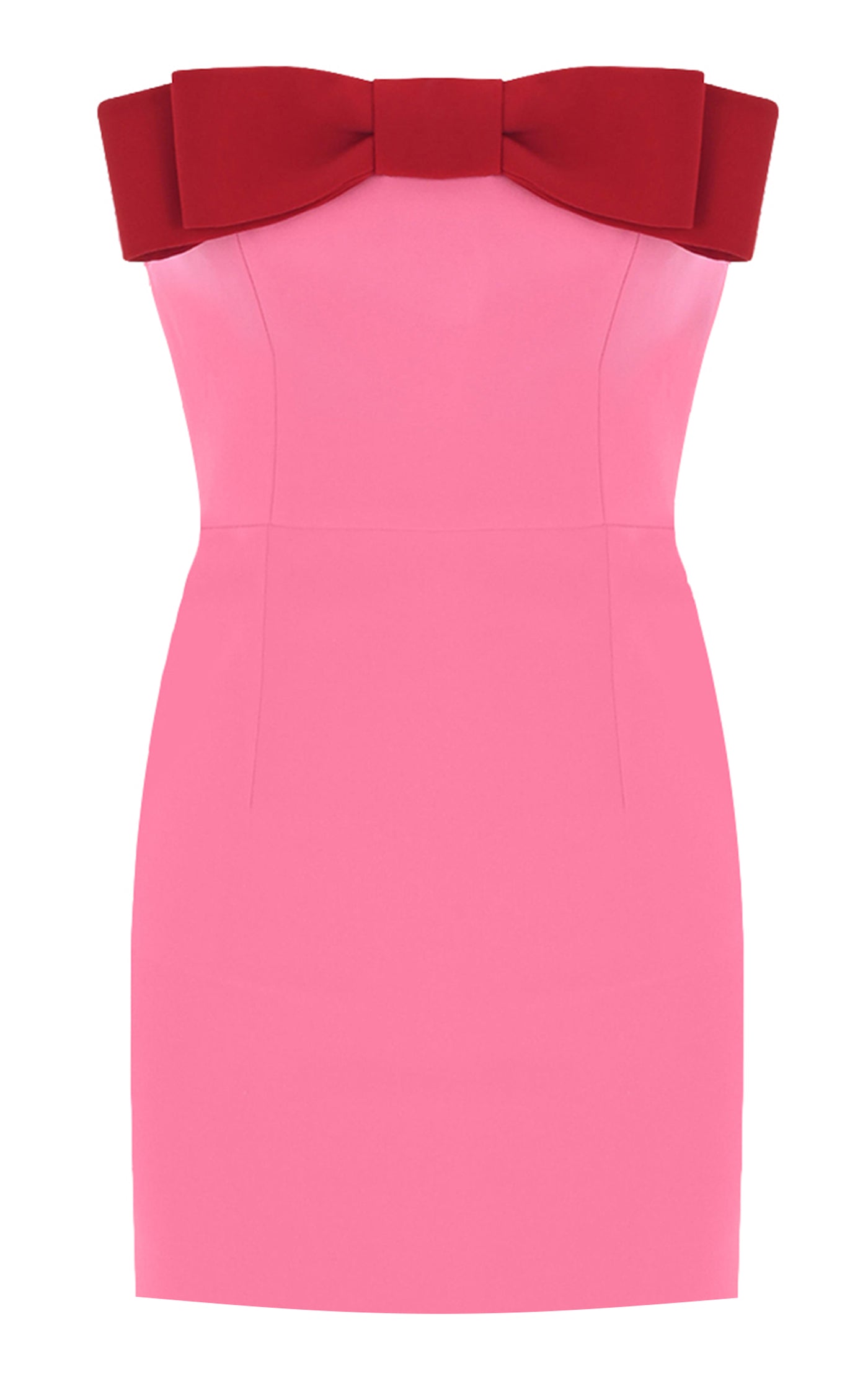 Eléa Bow-Detailed Crepe Mini Dress