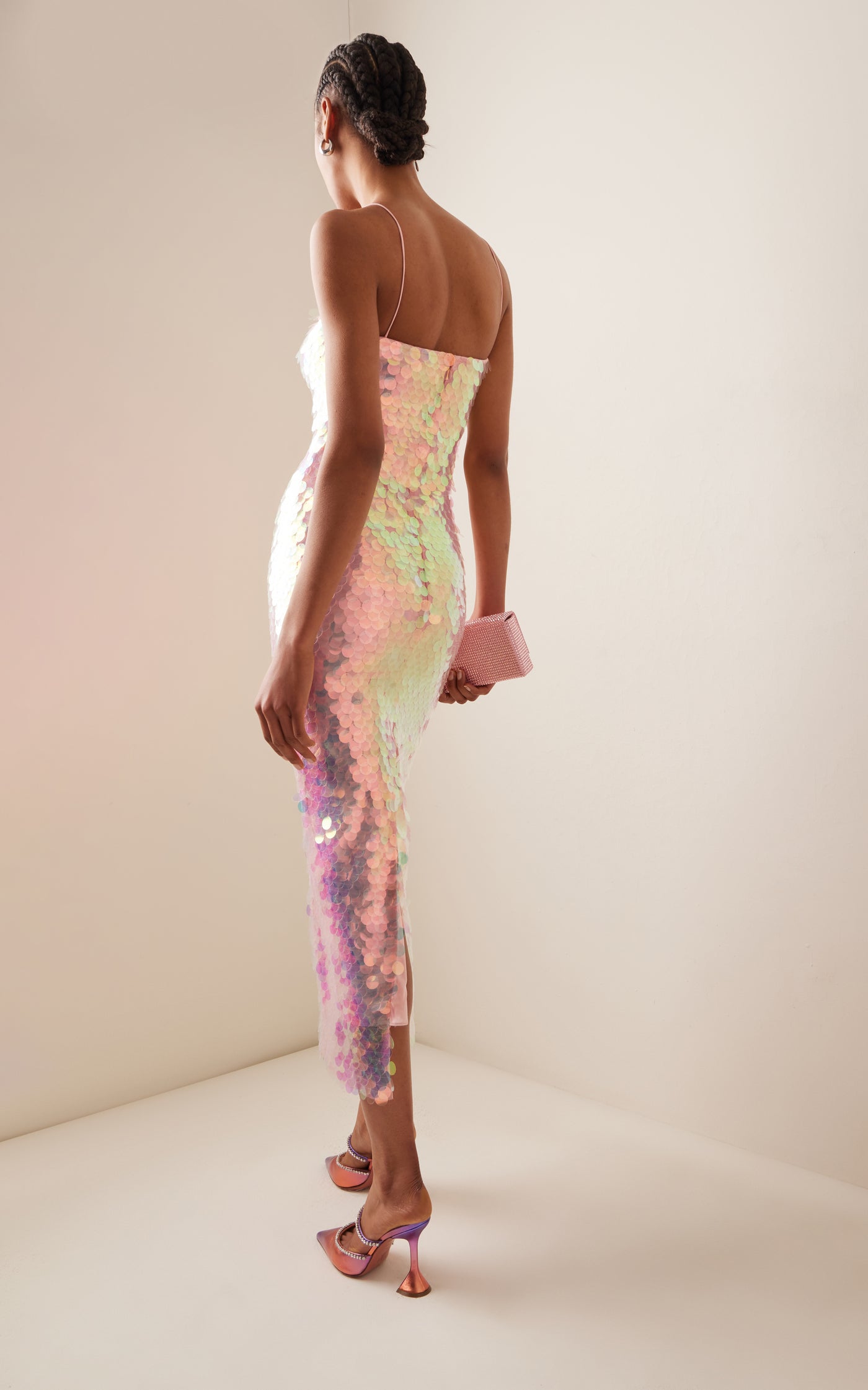 Phoenix Sequined Midi Dress