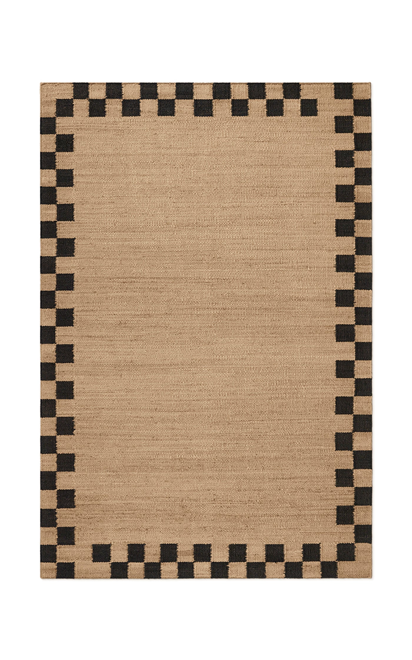 Jute Border Area Rug , 8' X 10'