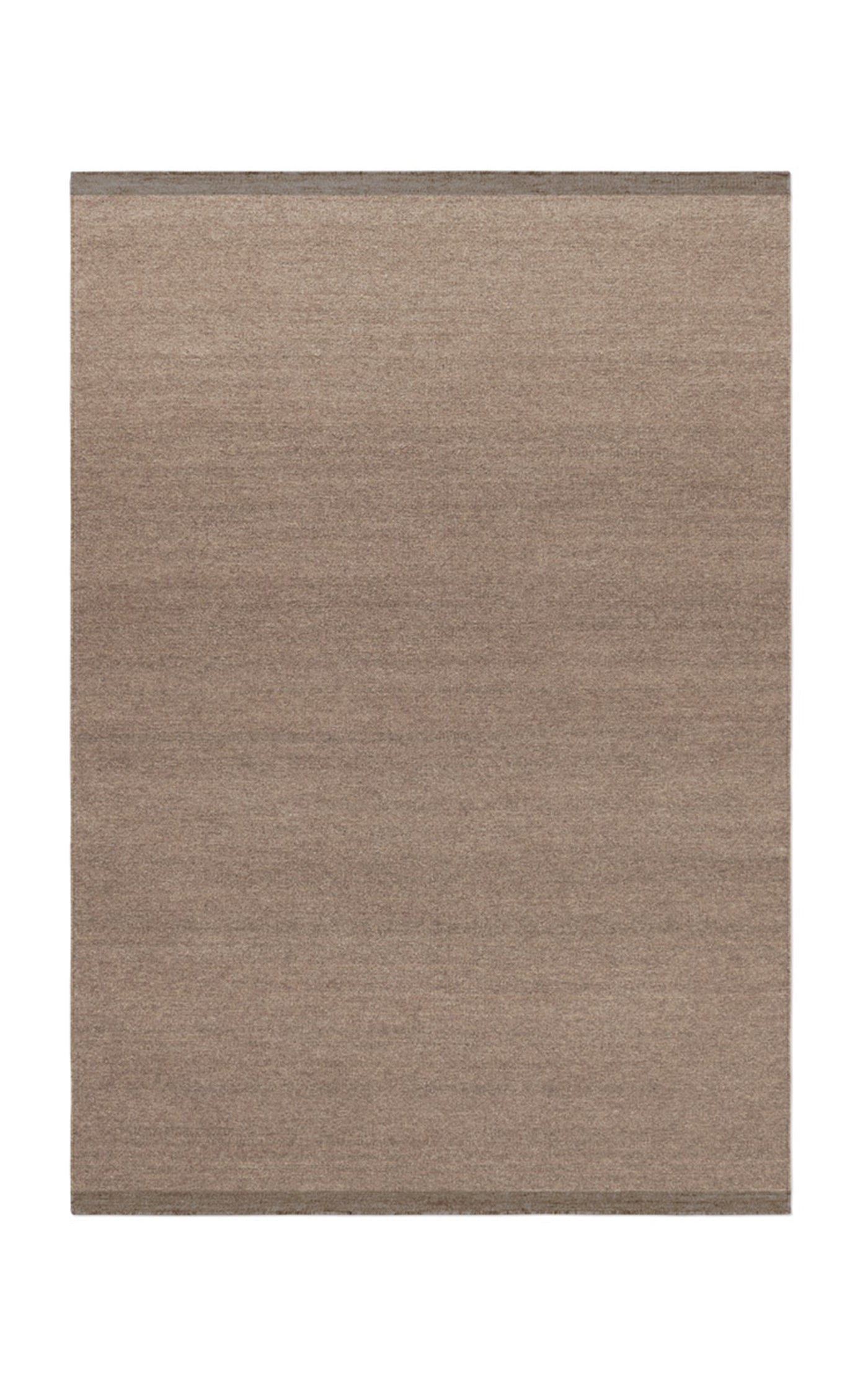 Zero by Nordic Knots, Flatweave Area Rug in Brown, Size 8' X 10'