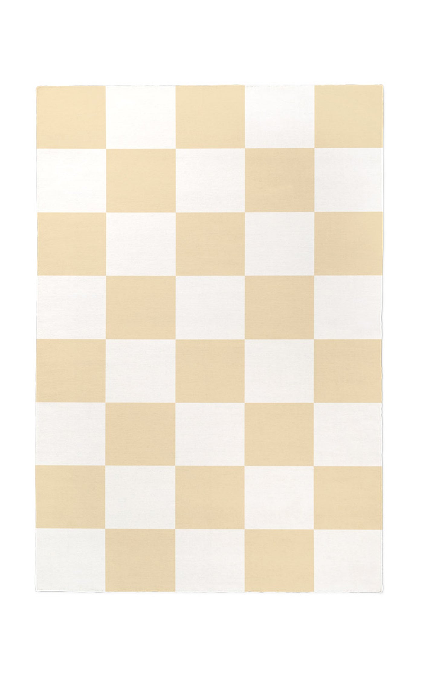 Square by Nordic Knots, Flatweave Area Rug in Yellow, Size 5' X 8'