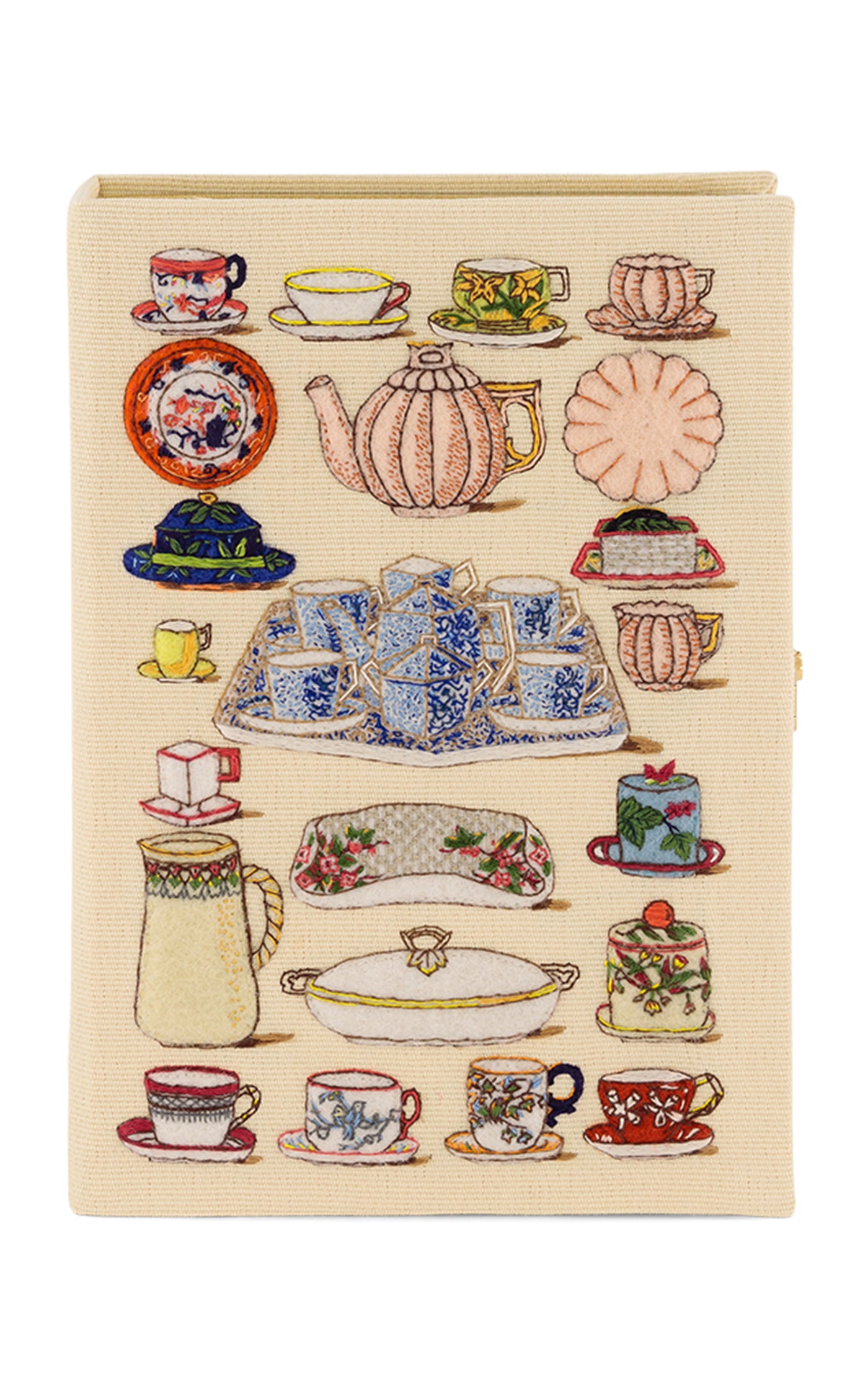 V&A Breakfast And Tea Book Clutch