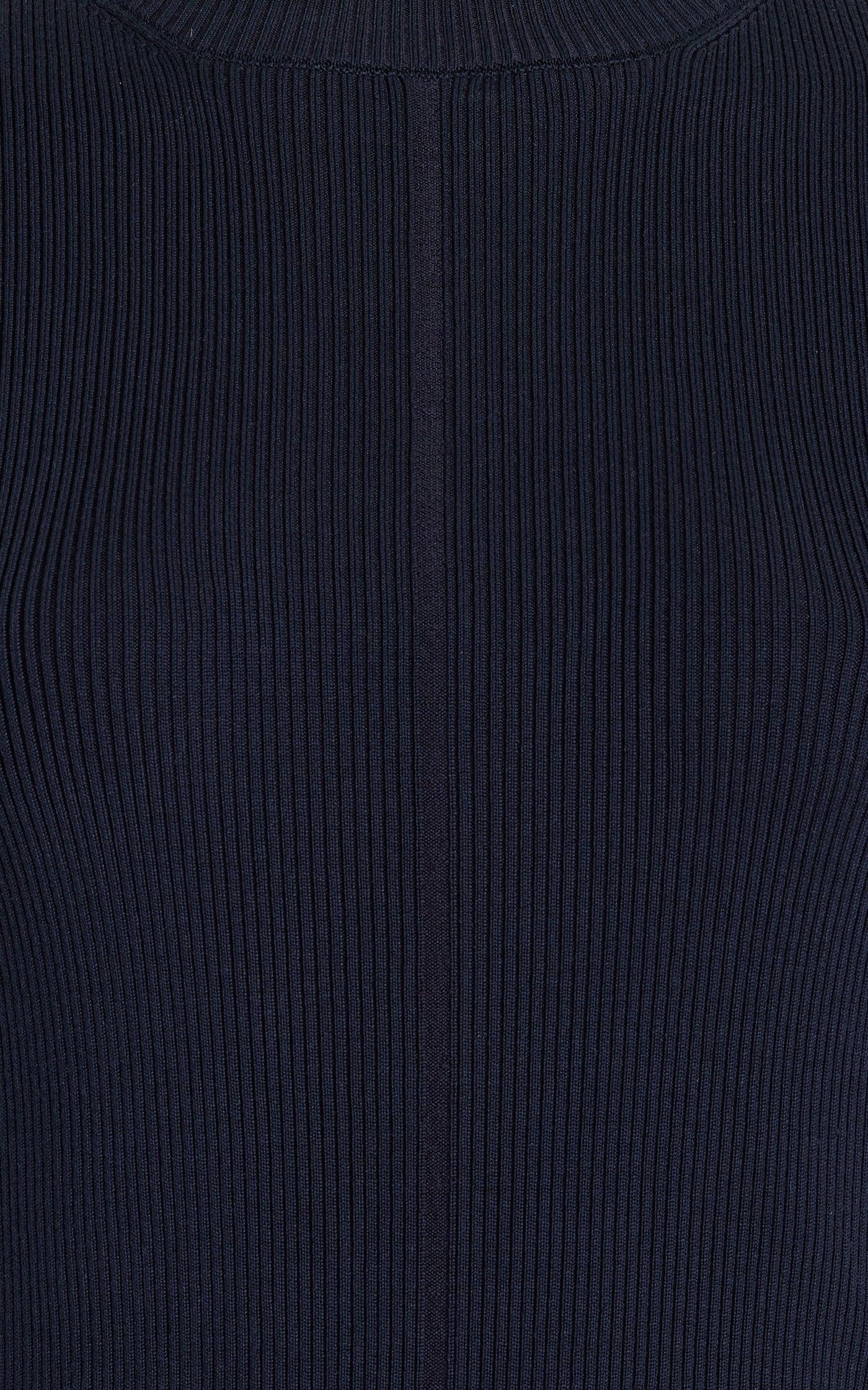 Ribbed-Knit Silk-Blend T-Shirt