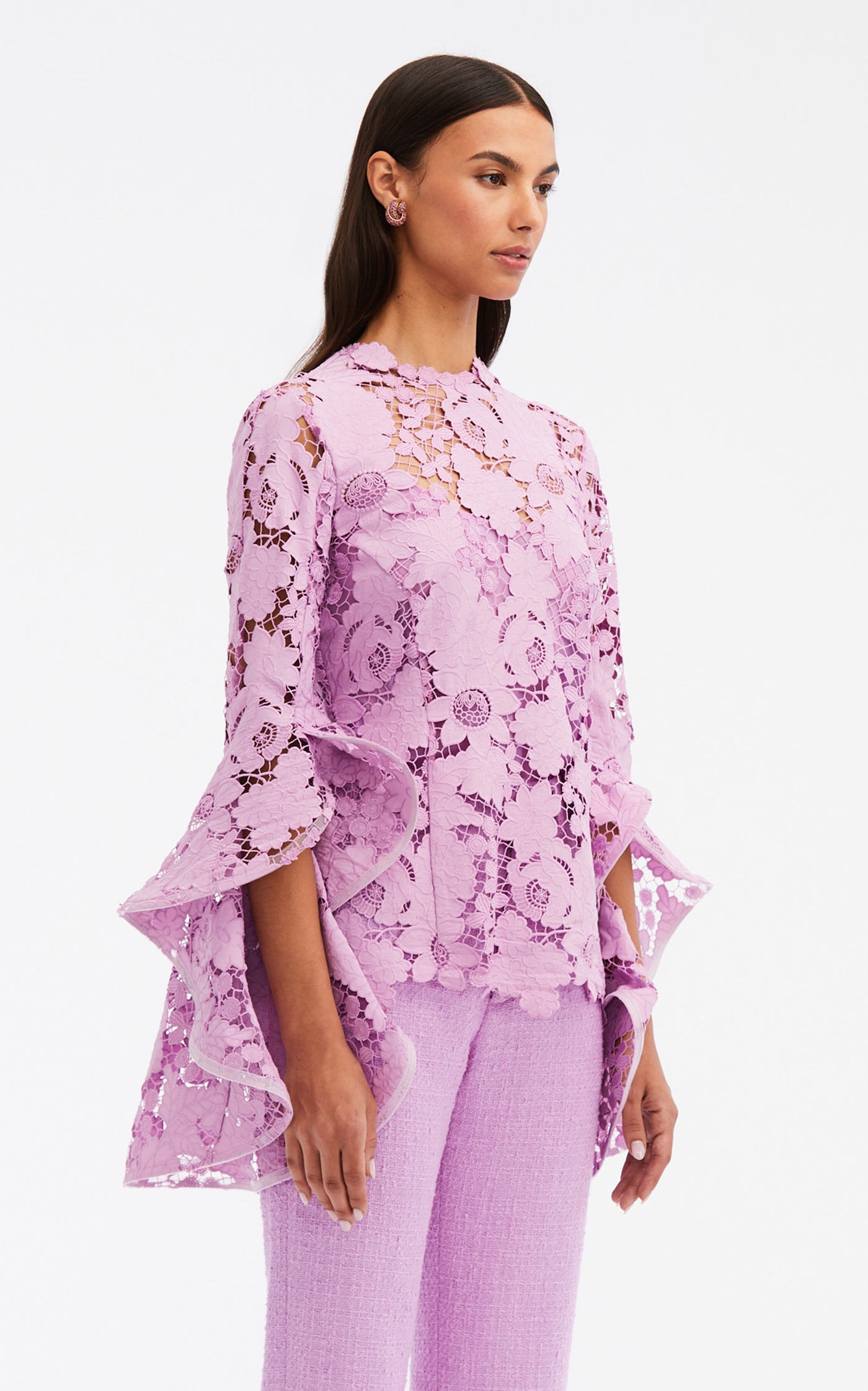 Guipure Lace Blouse