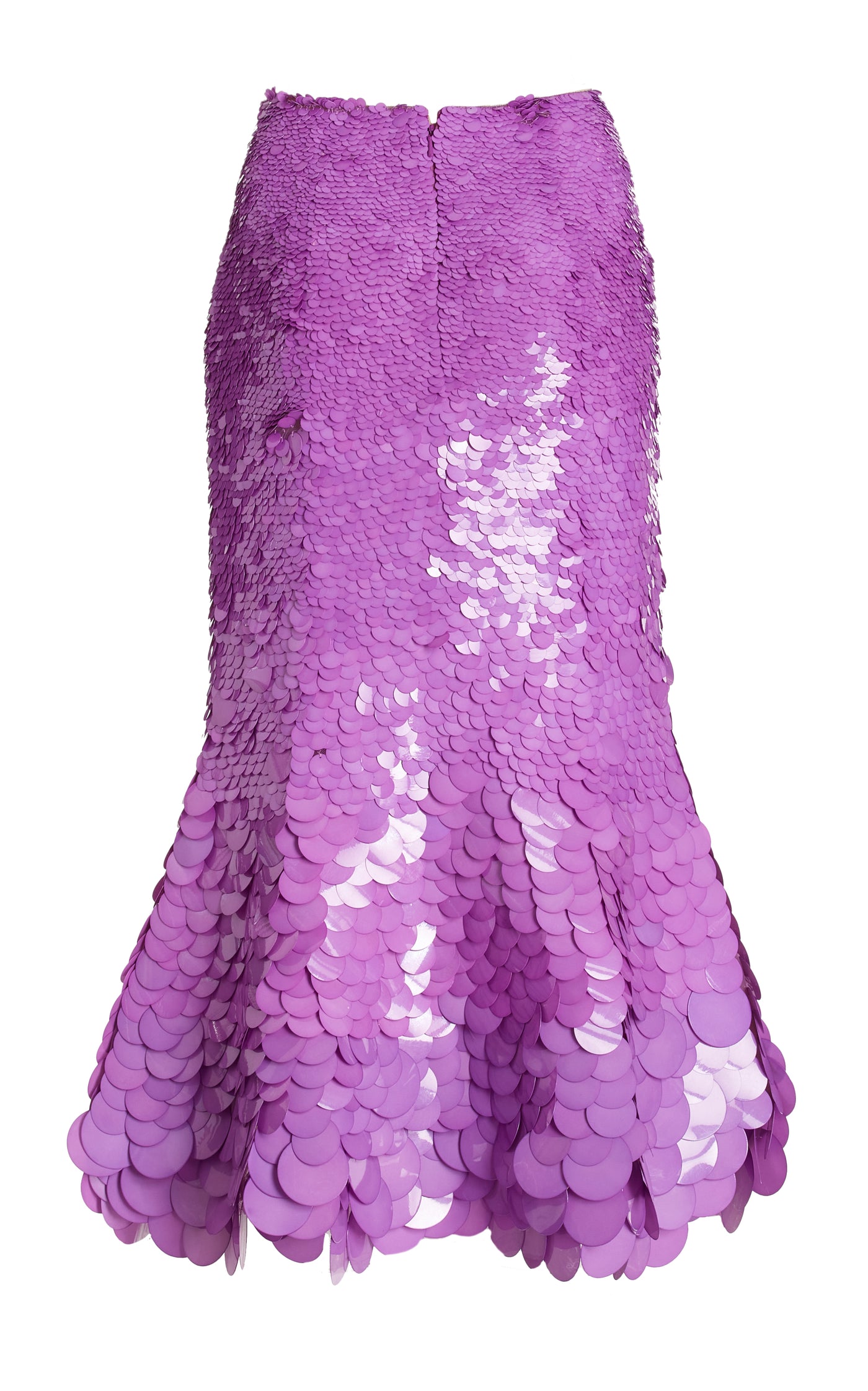 Paillette-Sequined Midi Skirt