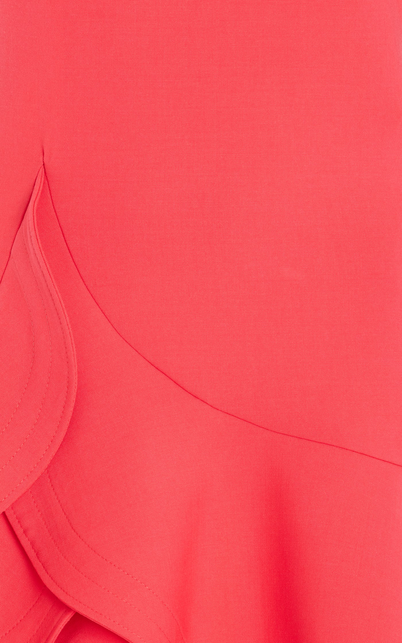 Tiered Stretch-Wool Mini Dress