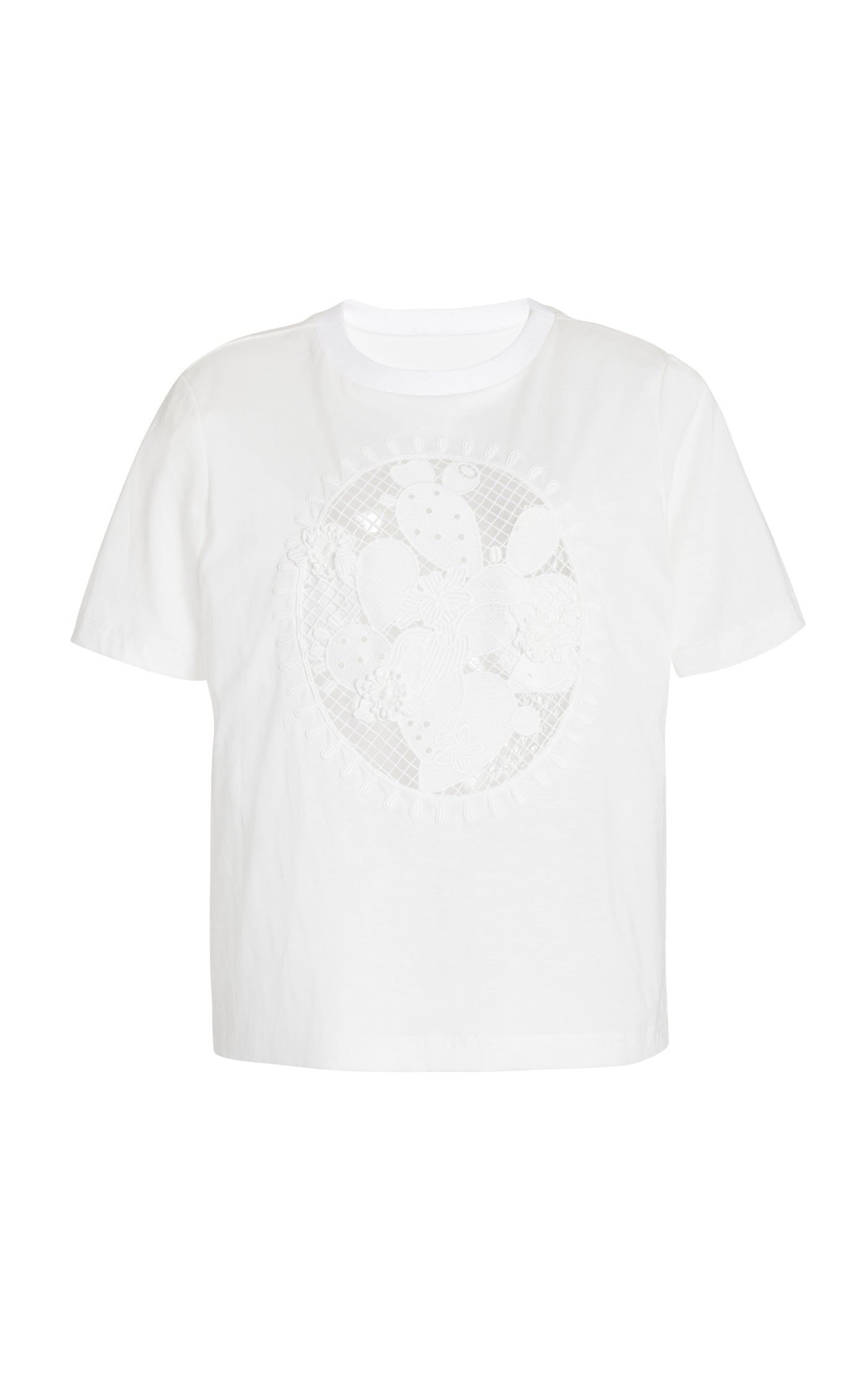 Embroidered Cotton Tee