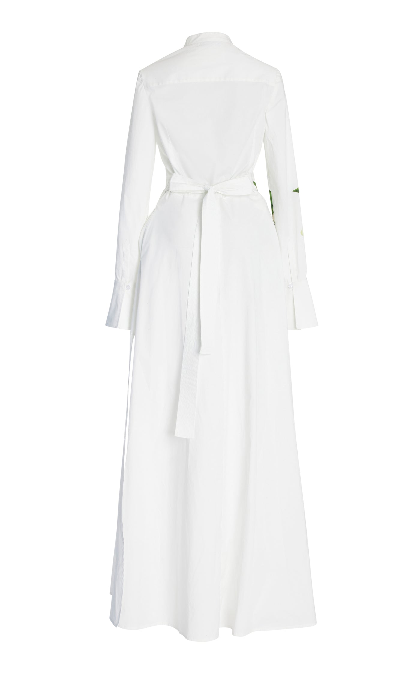 Lily Of The Valley Cotton Poplin Maxi Dress