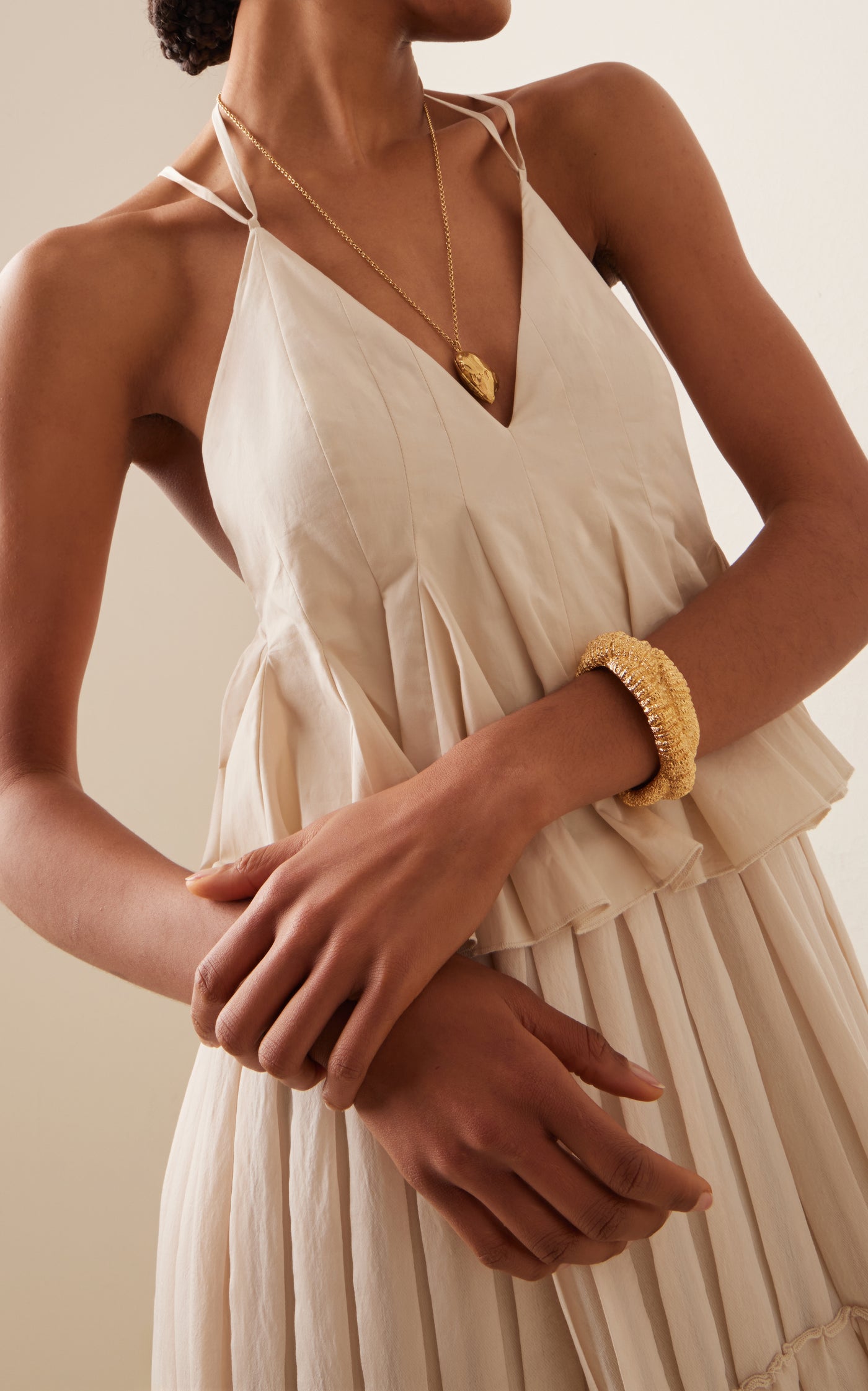 Nomad 18k Gold-Plated Cuff