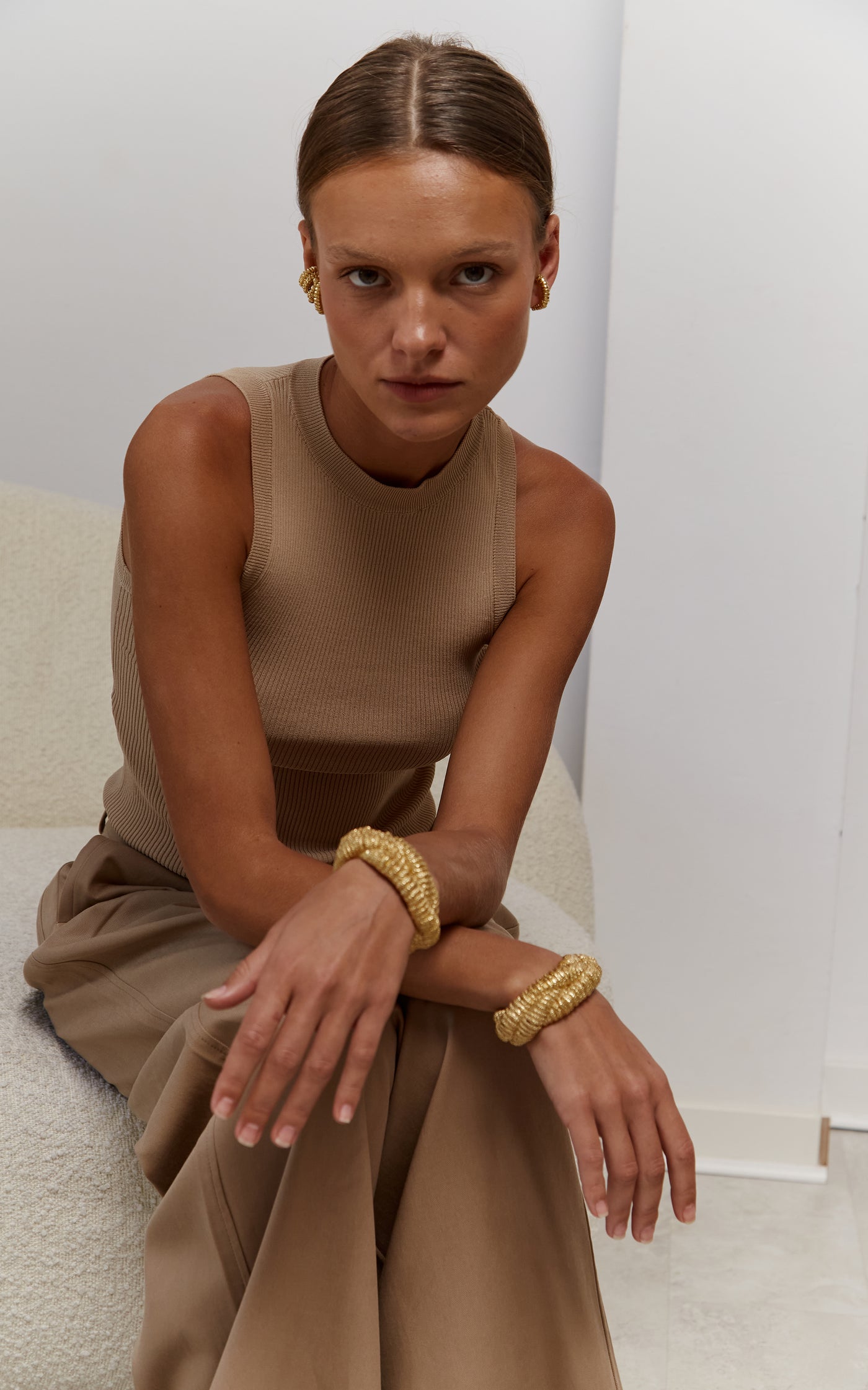 Nomad 18k Gold-Plated Cuff
