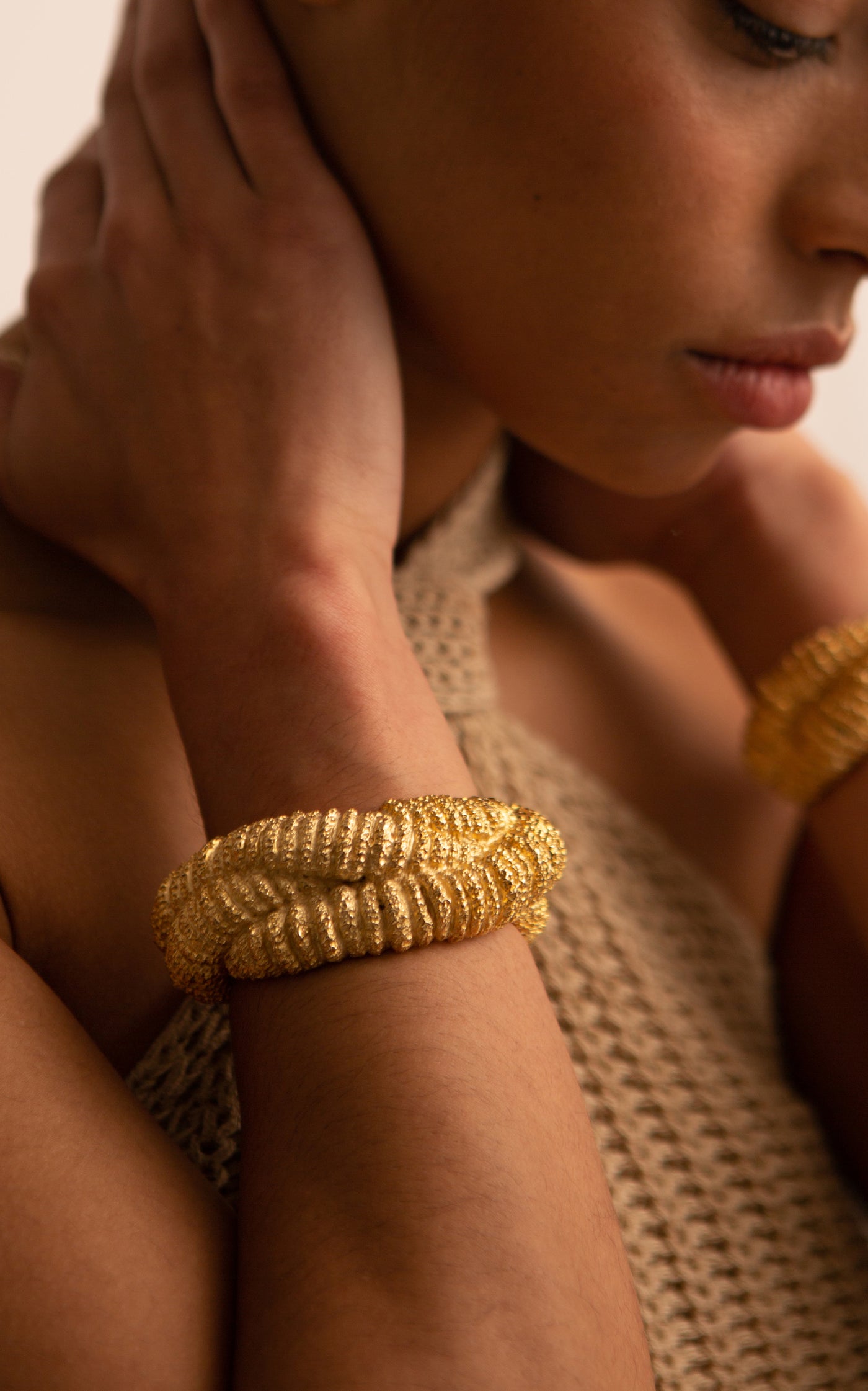 Nomad 18k Gold-Plated Cuff