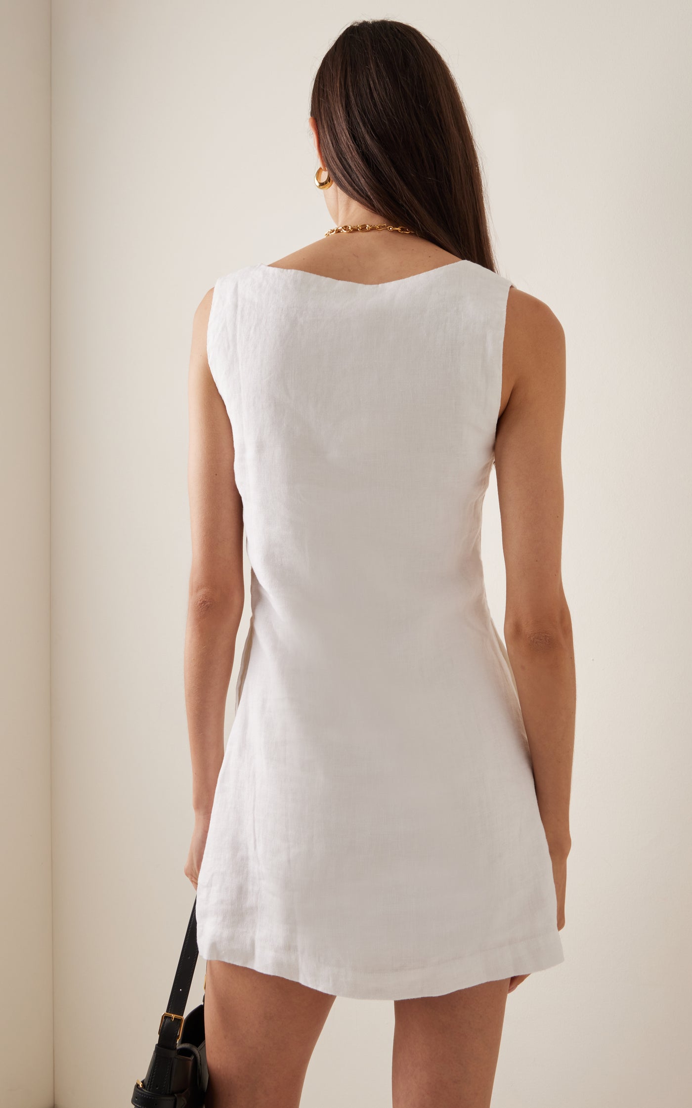 Exclusive Alice Linen Mini Dress