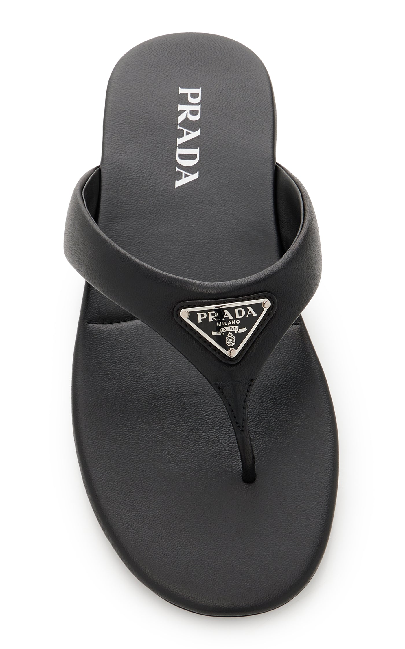 Leather Flip-Flop Sandals