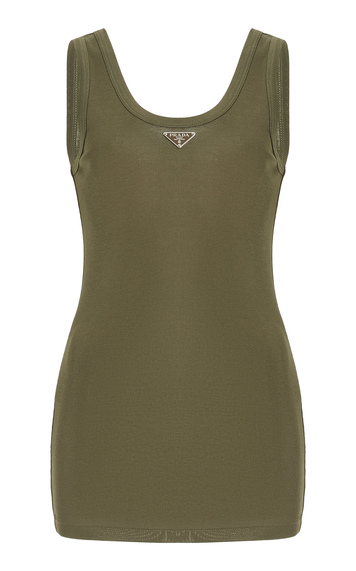 Logo-Detailed Cotton Tank Top