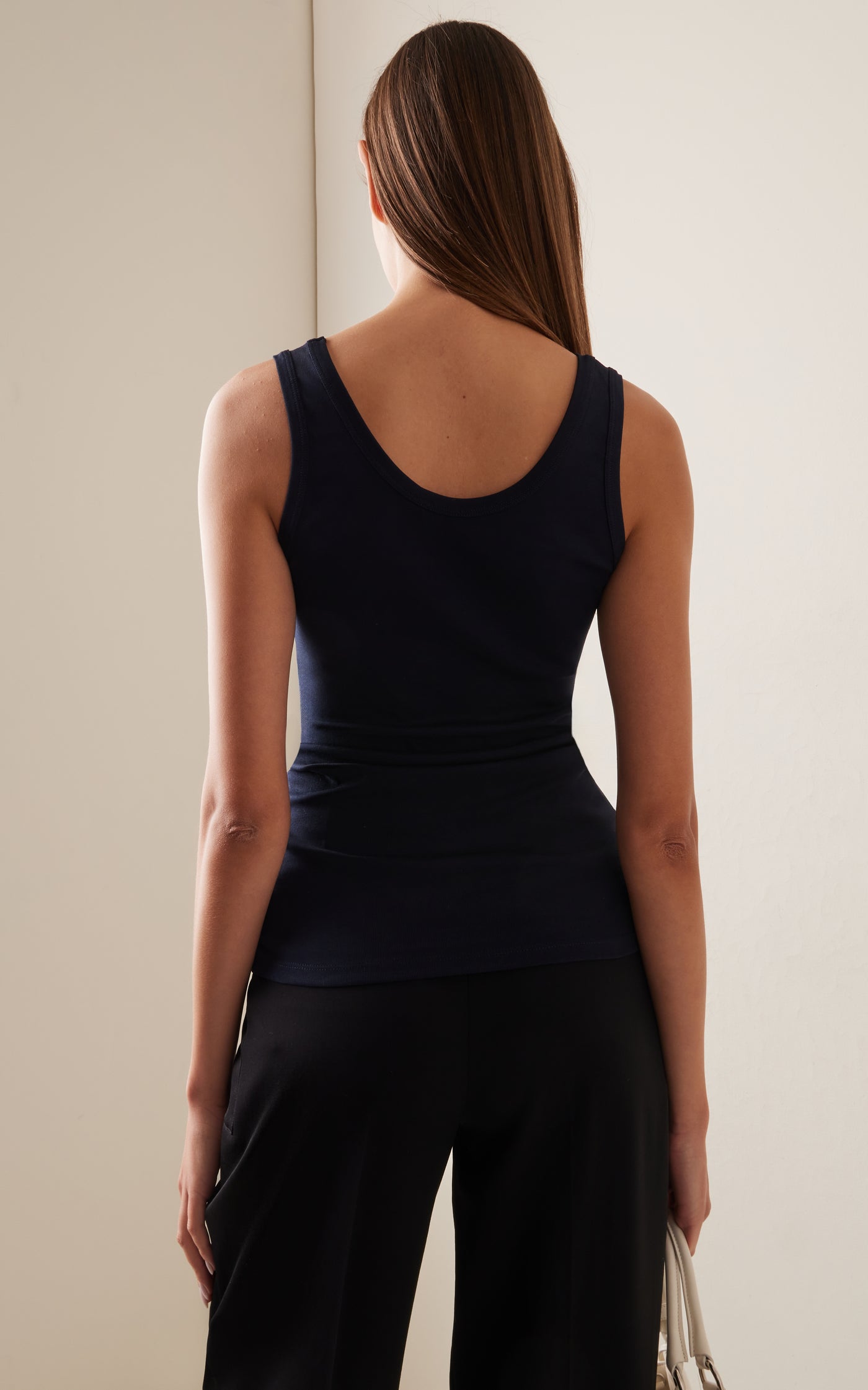 Logo-Detailed Cotton Tank Top