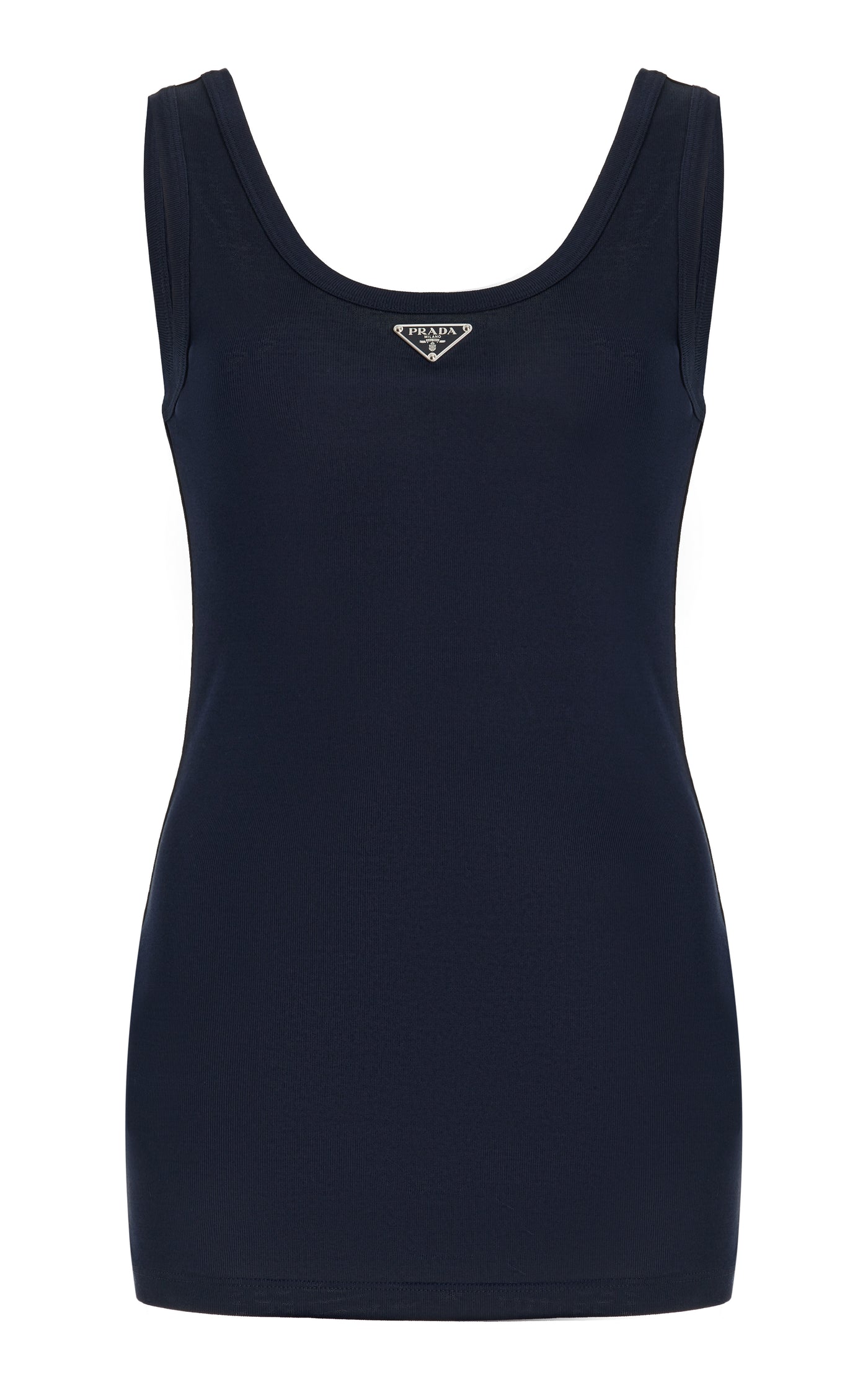 Logo-Detailed Cotton Tank Top