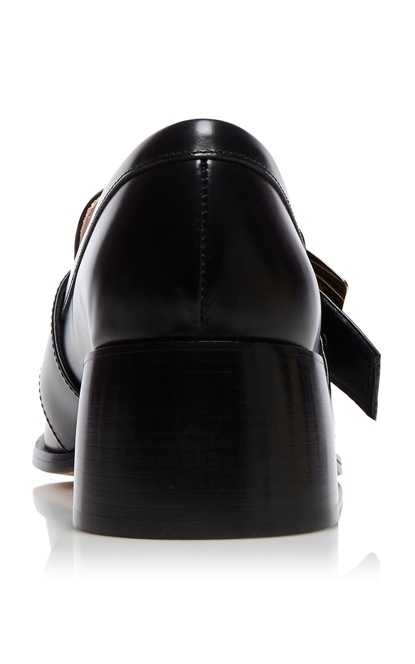 Viv' Rangers Buckle-Embellished Leather Loafers
