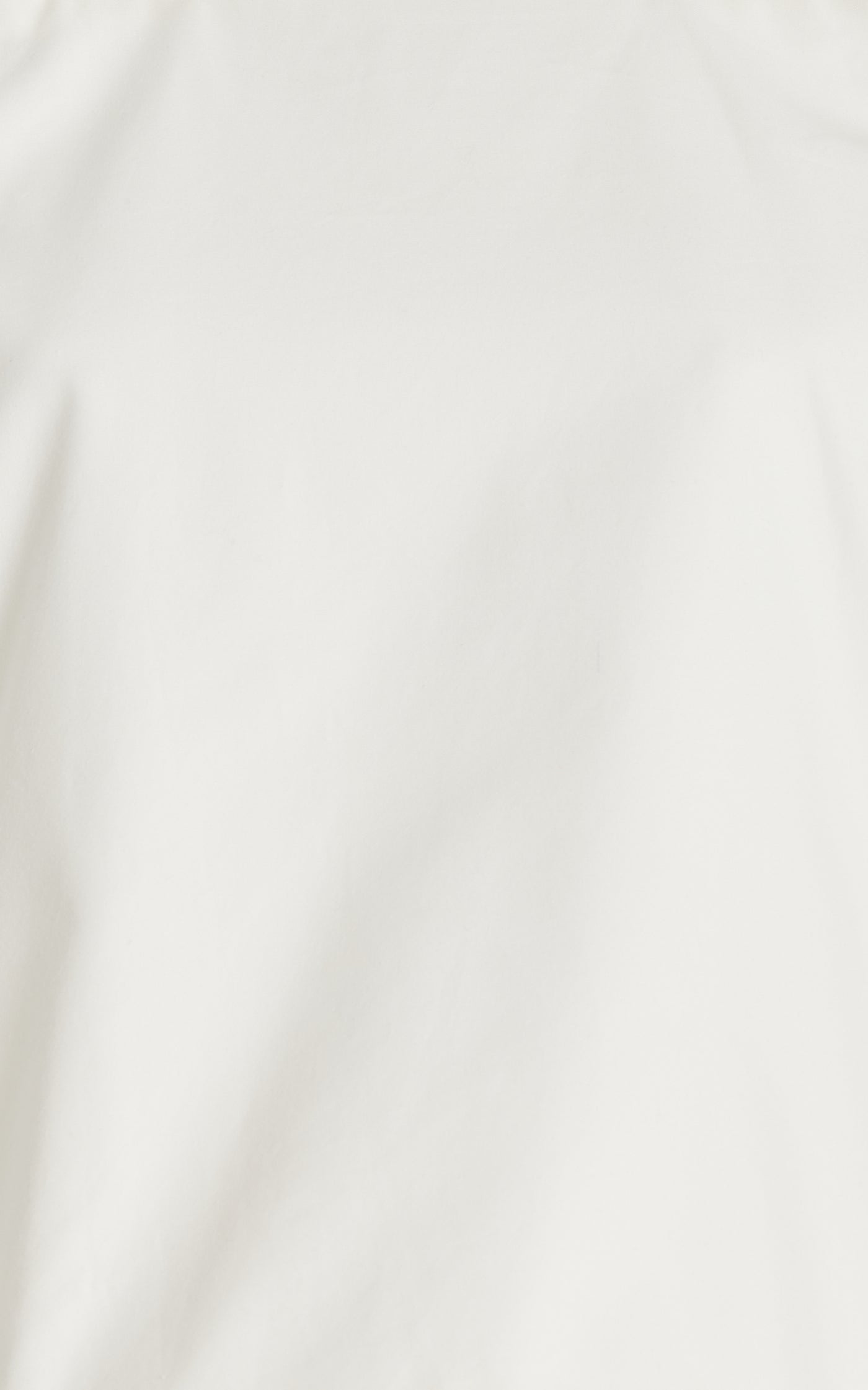 Winged Draped Cutout Cotton Top